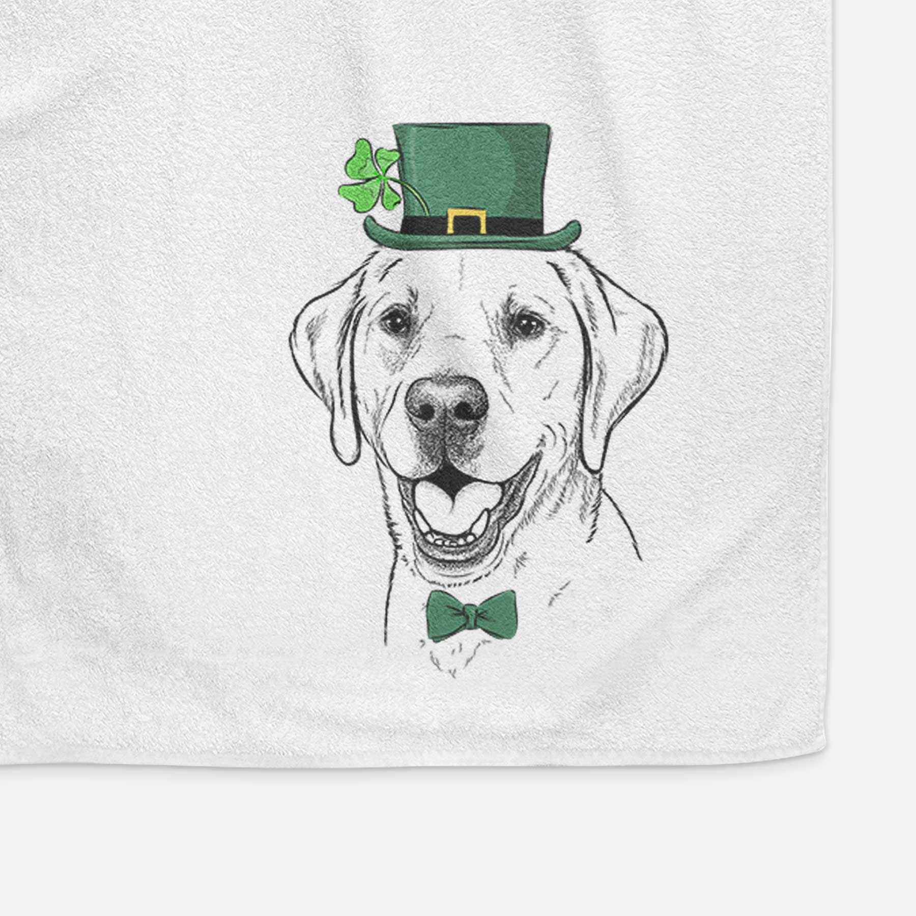 Nate the Labrador Retriever Decorative Hand Towel