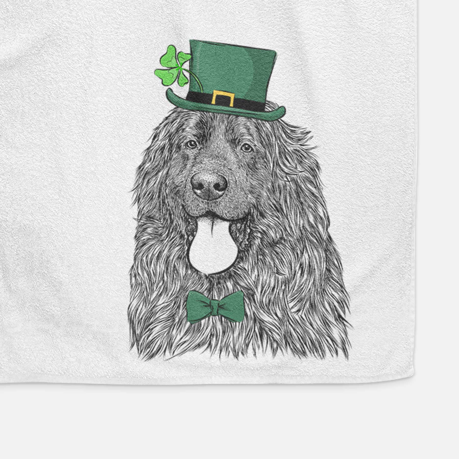 Neptune the Newfoundland Decorative Hand Towel