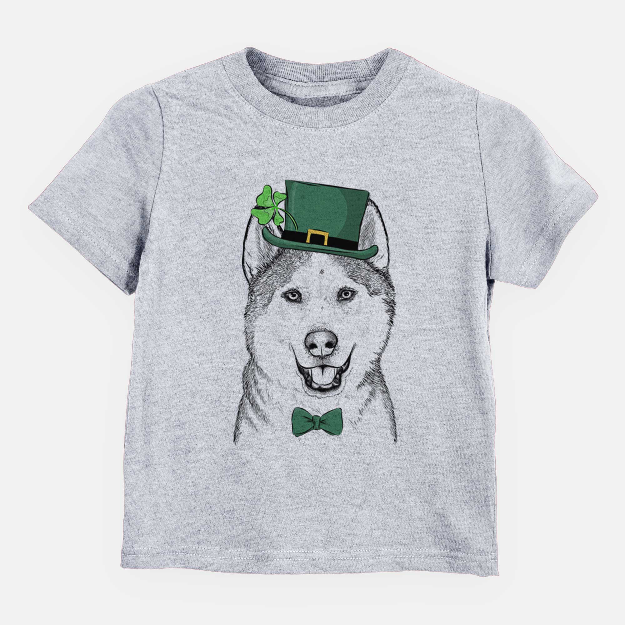 St. Patricks Nika the Siberian Husky - Kids/Youth/Toddler Shirt