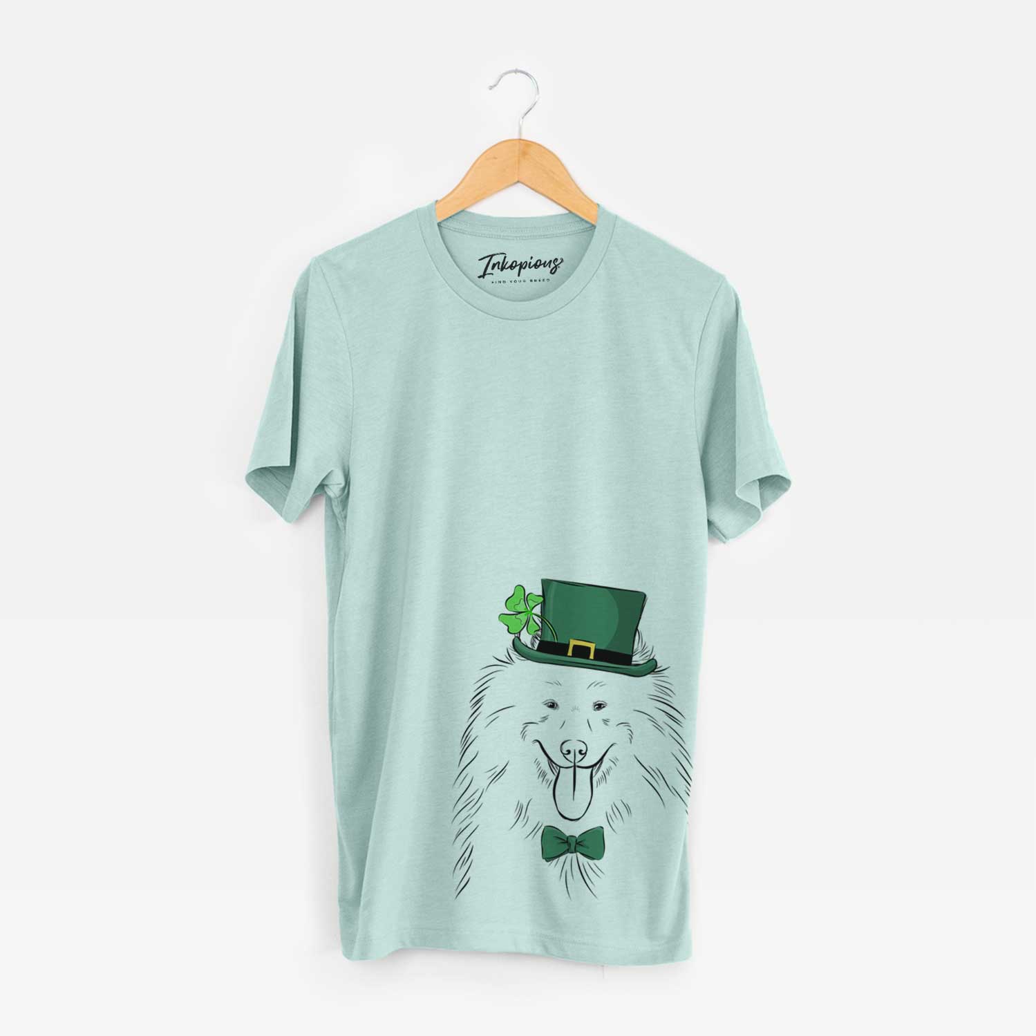 St. Patrick's Nova the Samoyed - Unisex Crewneck