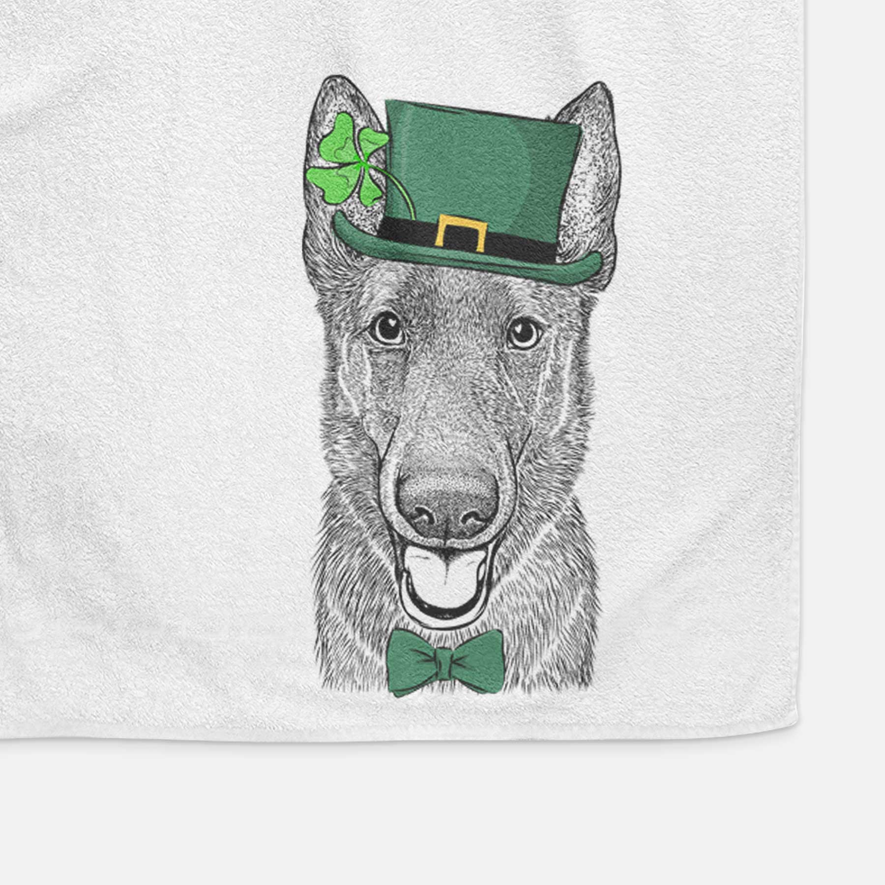 Nyx the German Shepherd Decorative Hand Towel