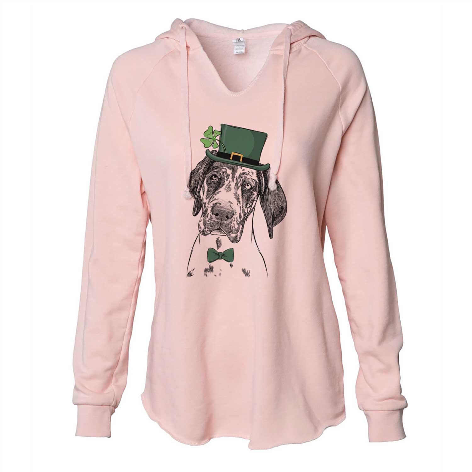 St. Patrick's Nyx the Great Dane - Cali Wave Hooded Sweatshirt