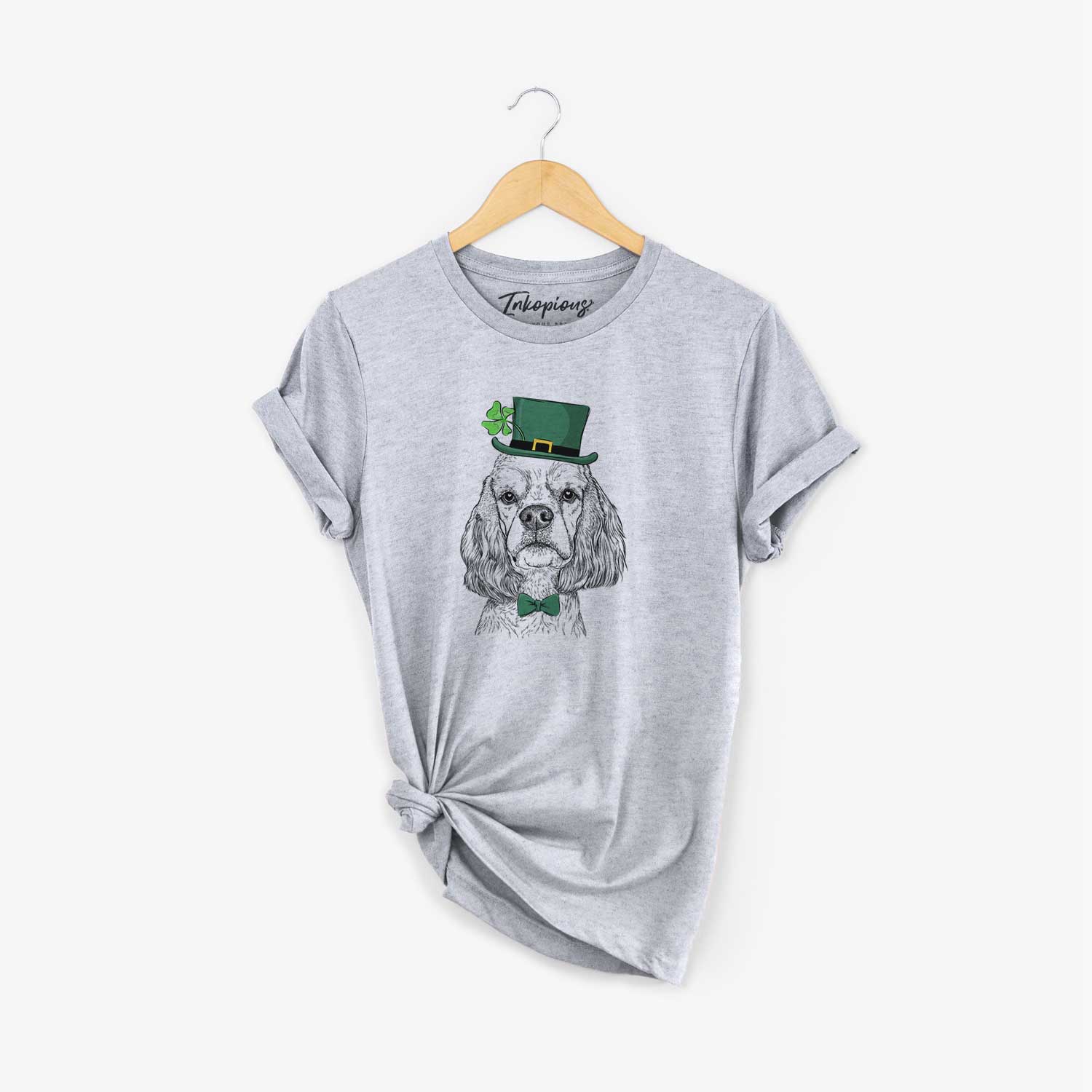 St. Patrick's Oakley the American Cocker Spaniel - Unisex Crewneck