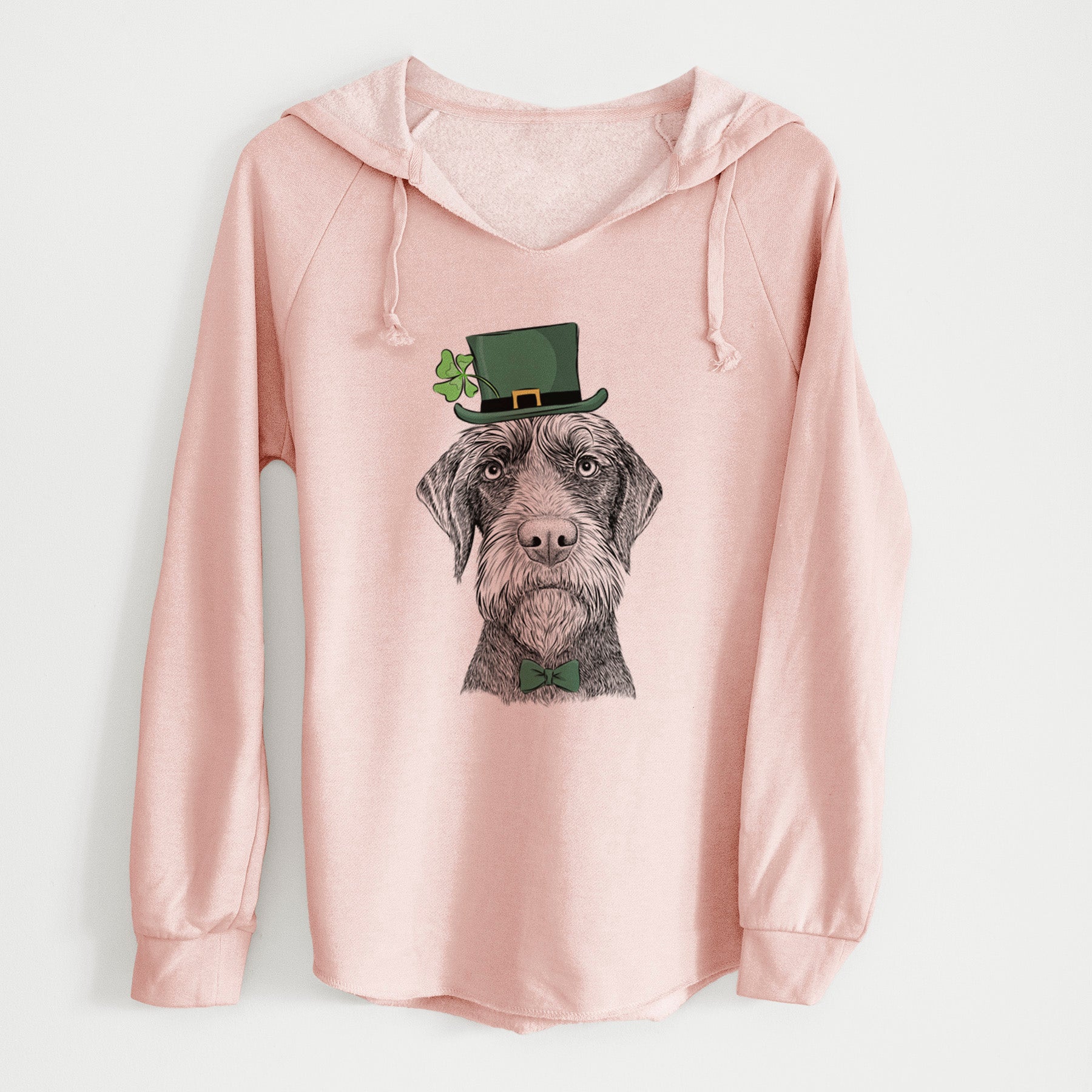 St. Patrick's Oakley the Pudelpointer - Cali Wave Hooded Sweatshirt