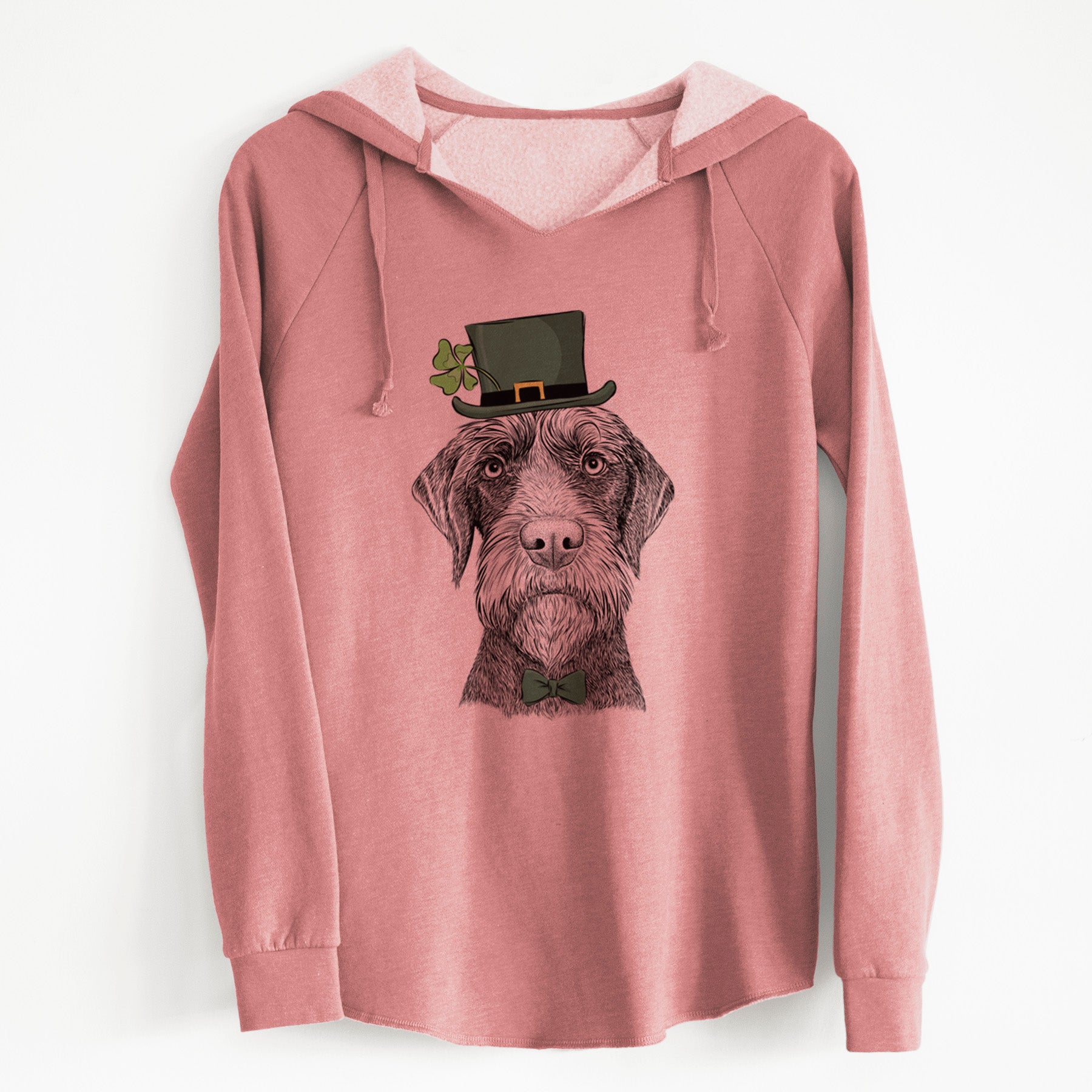 St. Patrick's Oakley the Pudelpointer - Cali Wave Hooded Sweatshirt