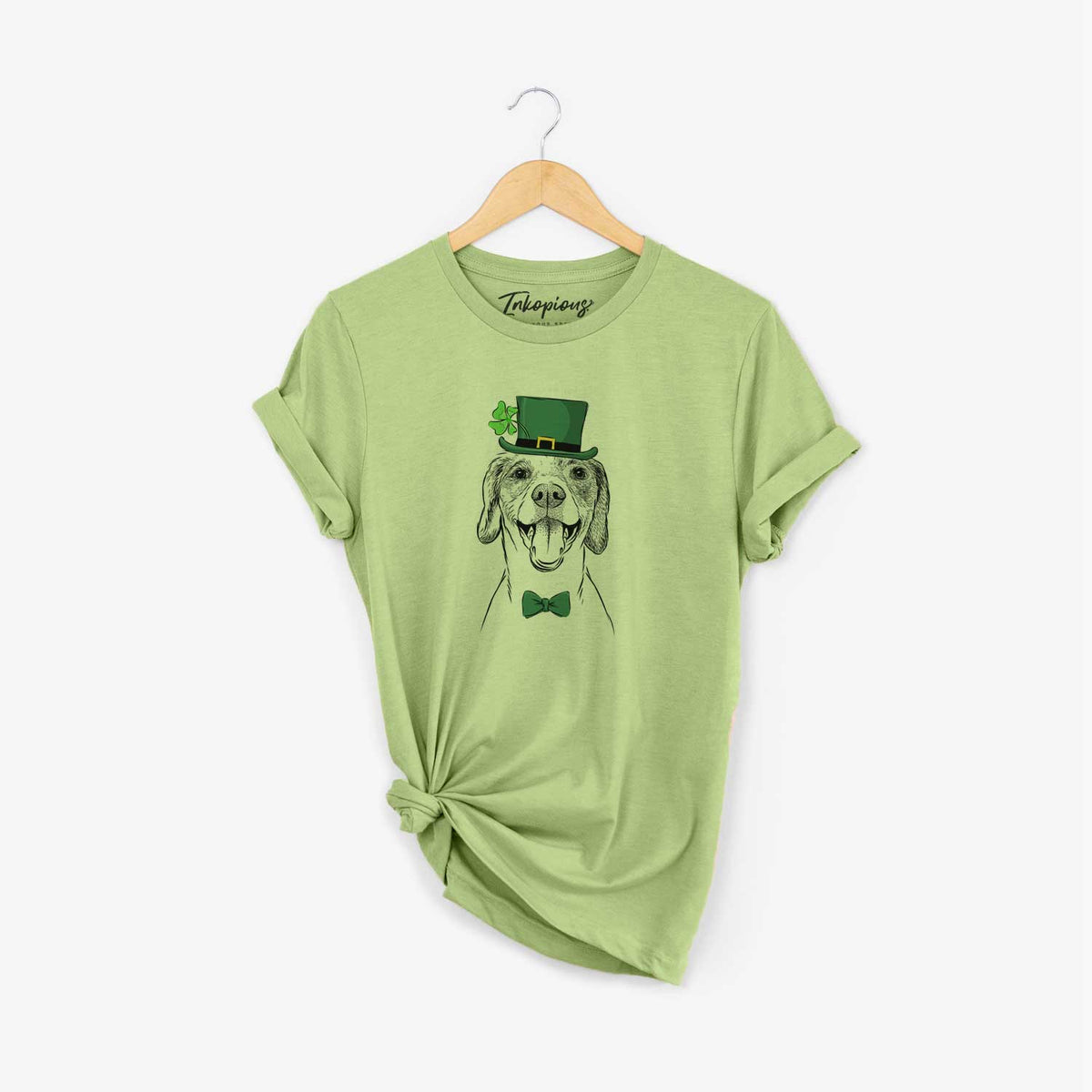 St. Patrick's Obi the Beagle Mix - Unisex Crewneck