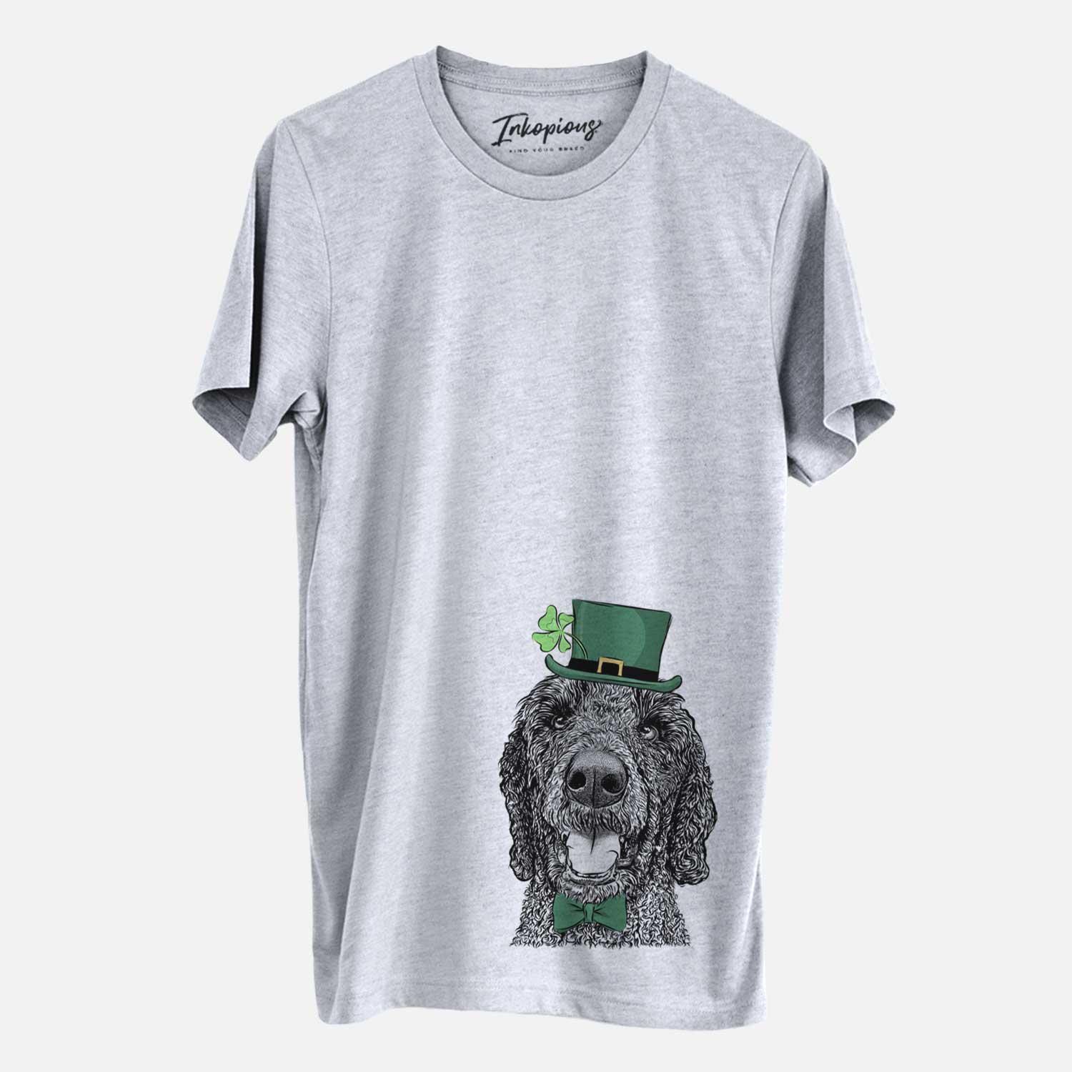 St. Patrick's Obi James the Goldendoodle - Unisex Crewneck