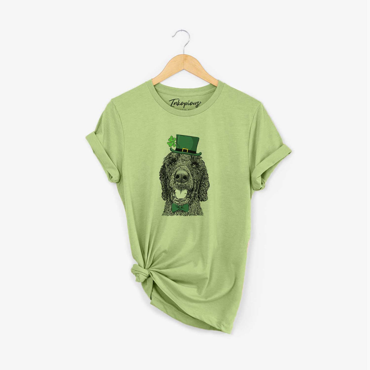 St. Patrick&#39;s Obi James the Goldendoodle - Unisex Crewneck