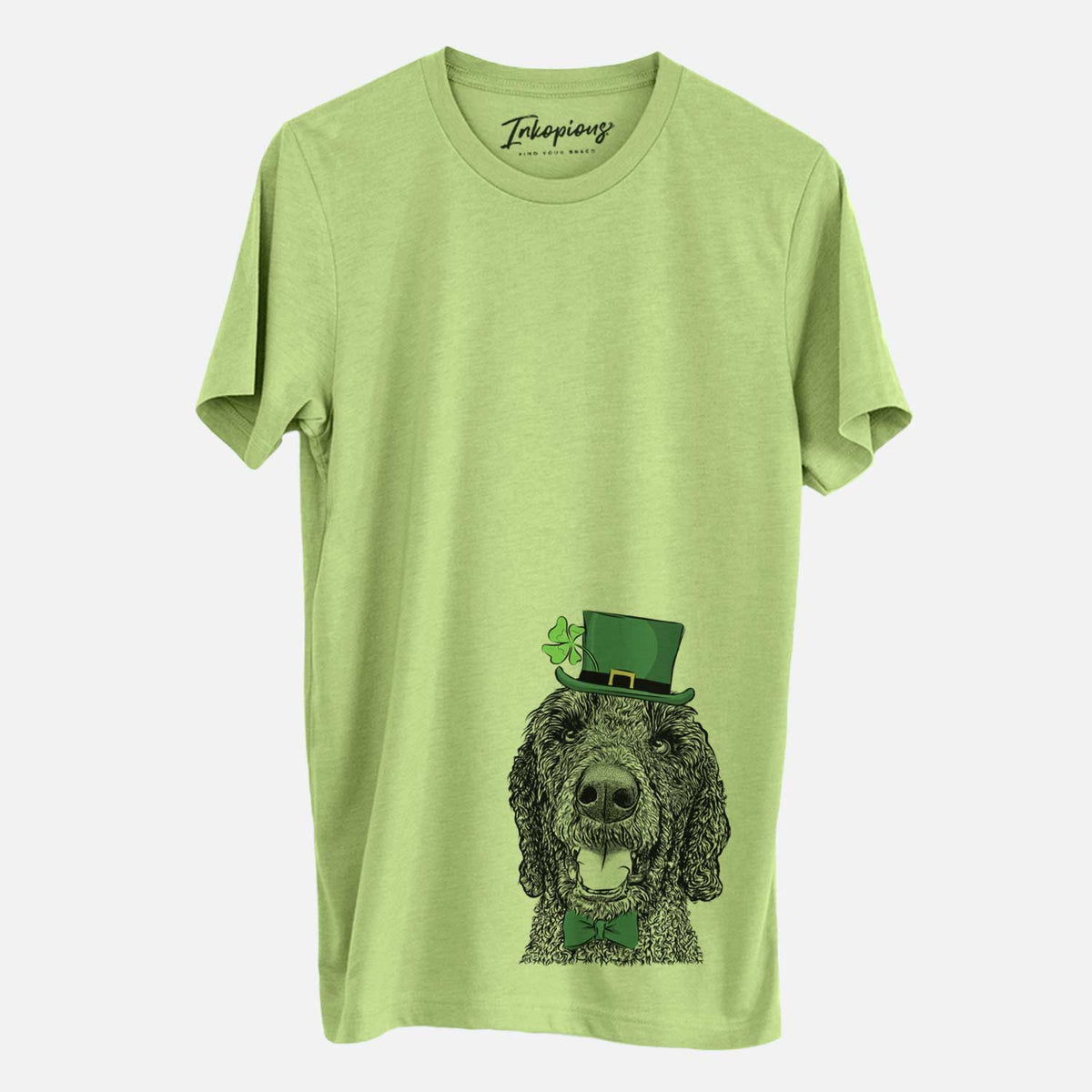 St. Patrick's Obi James the Goldendoodle - Unisex Crewneck