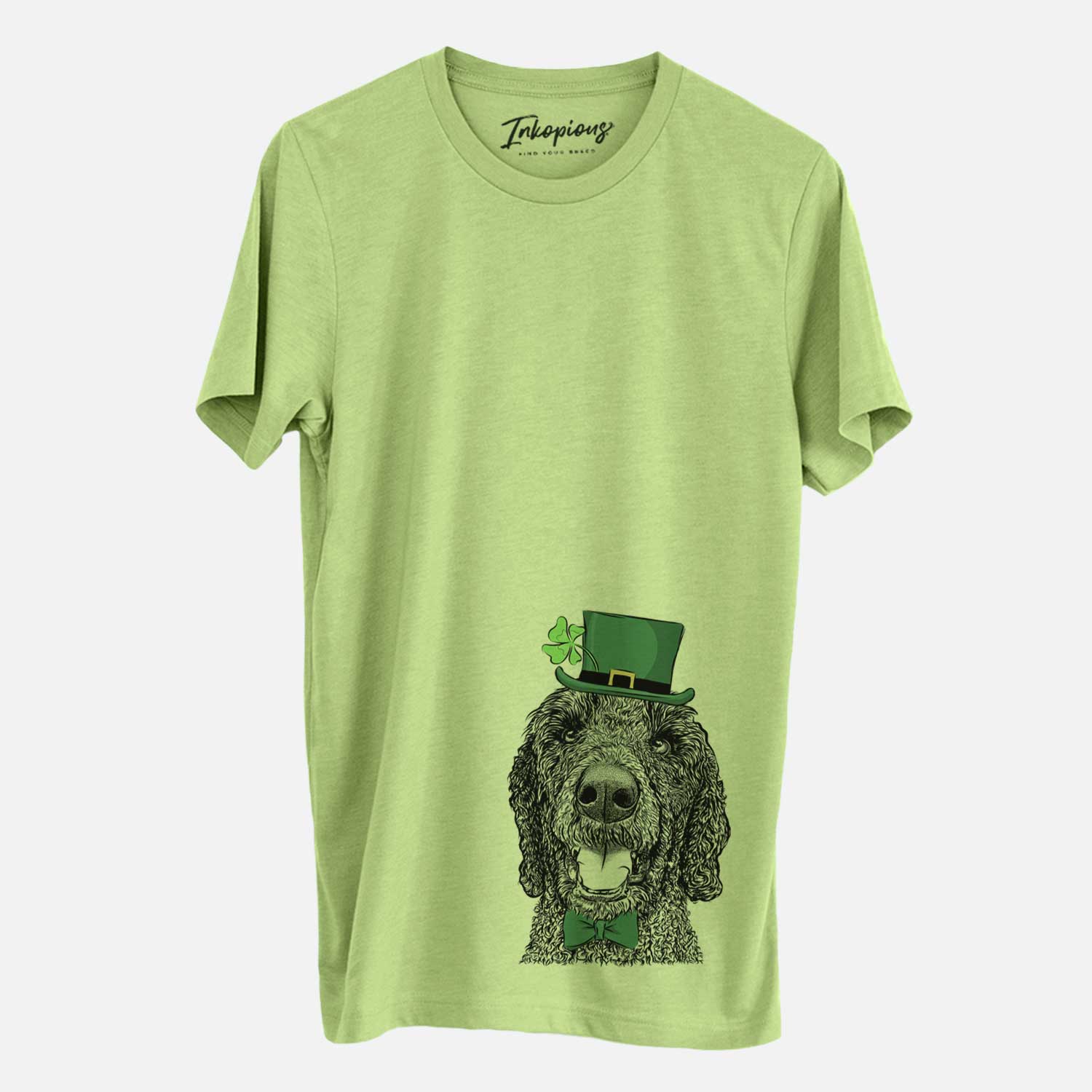 St. Patrick's Obi James the Goldendoodle - Unisex Crewneck
