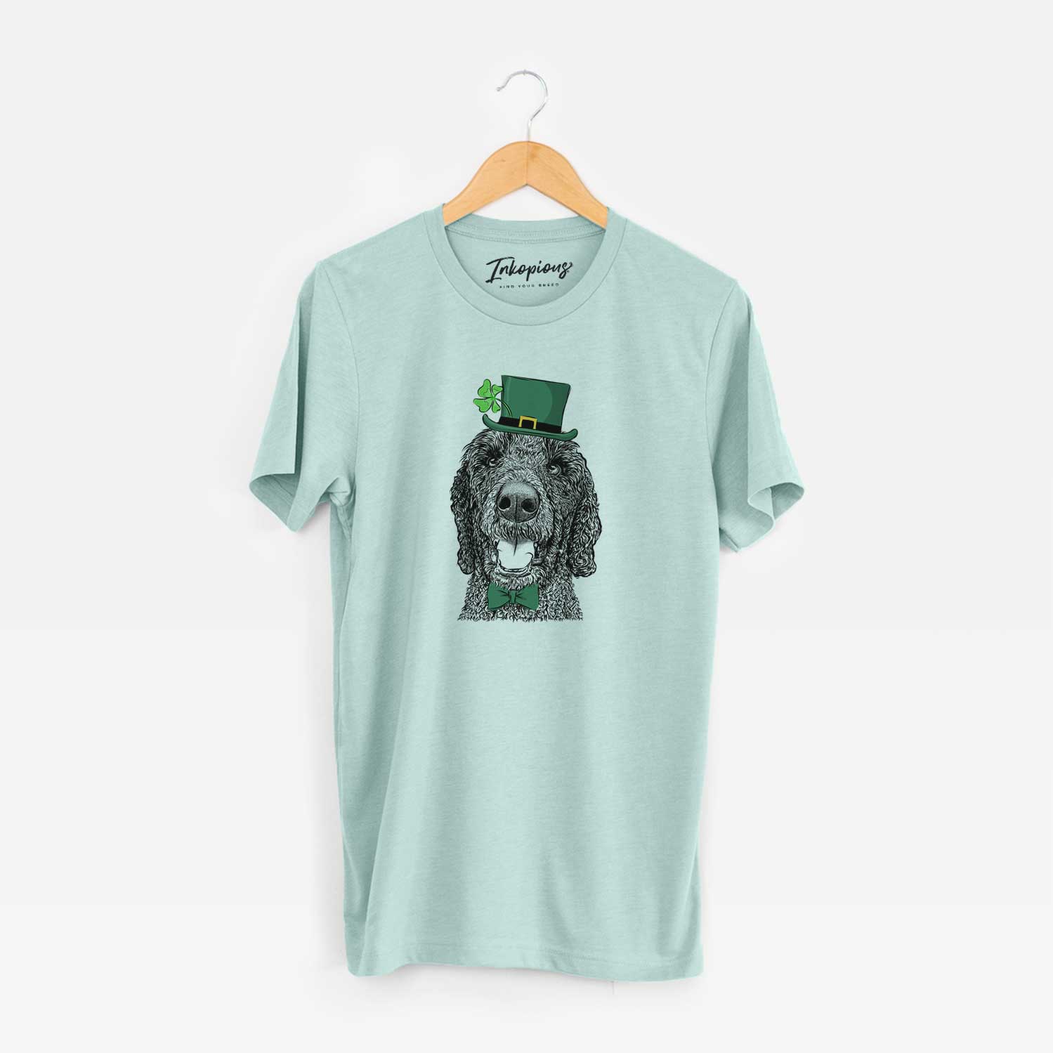 St. Patrick's Obi James the Goldendoodle - Unisex Crewneck