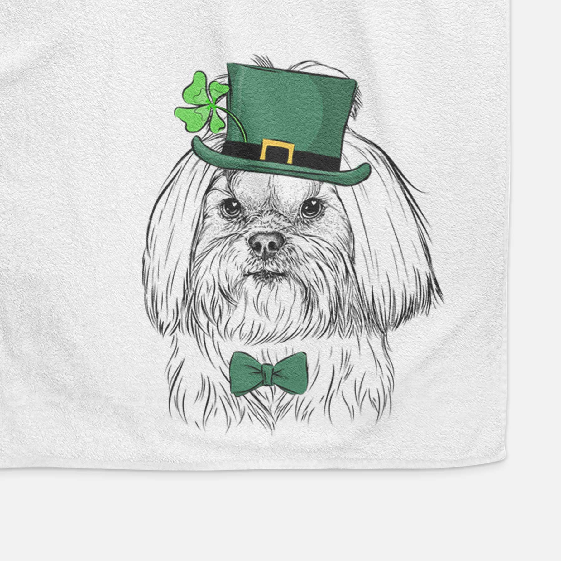 Olga the Shih Tzu Decorative Hand Towel