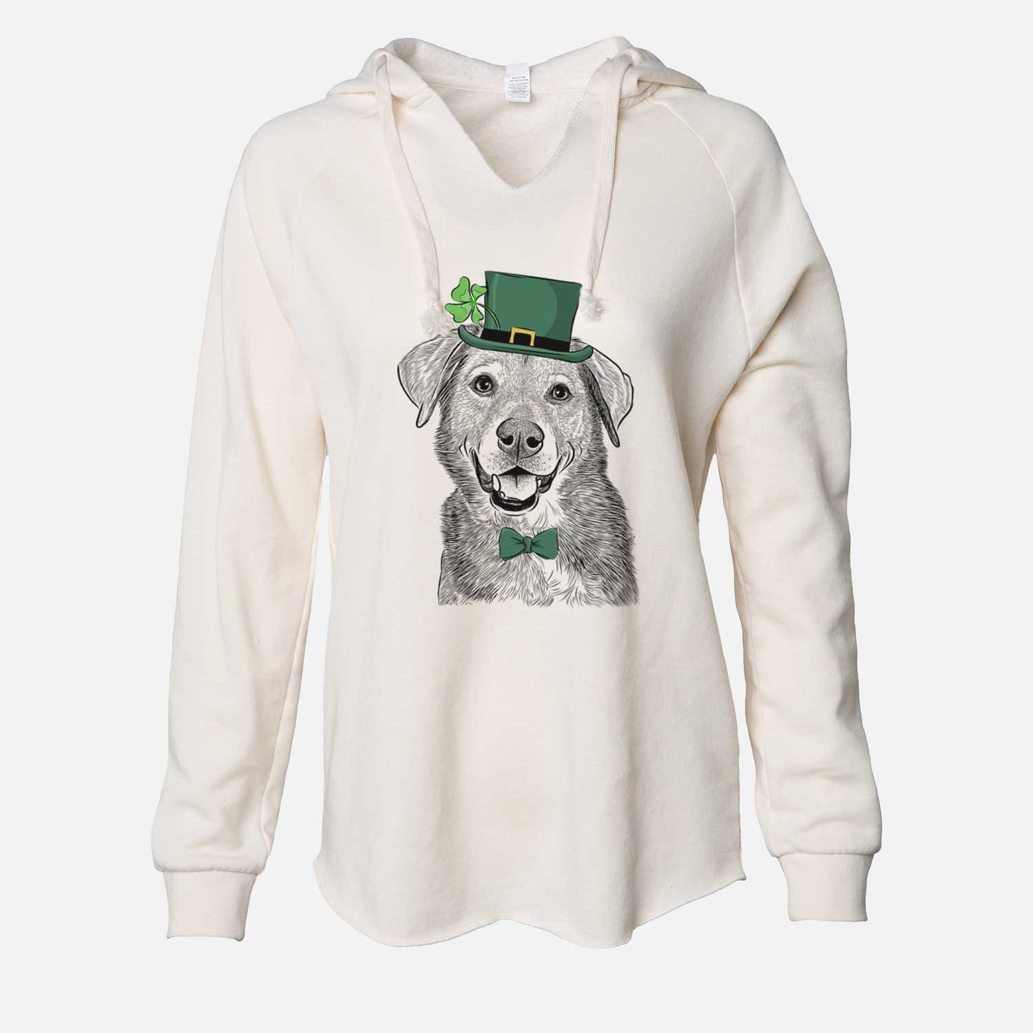 St. Patrick's Oliver the Mixed Breed - Cali Wave Hooded Sweatshirt