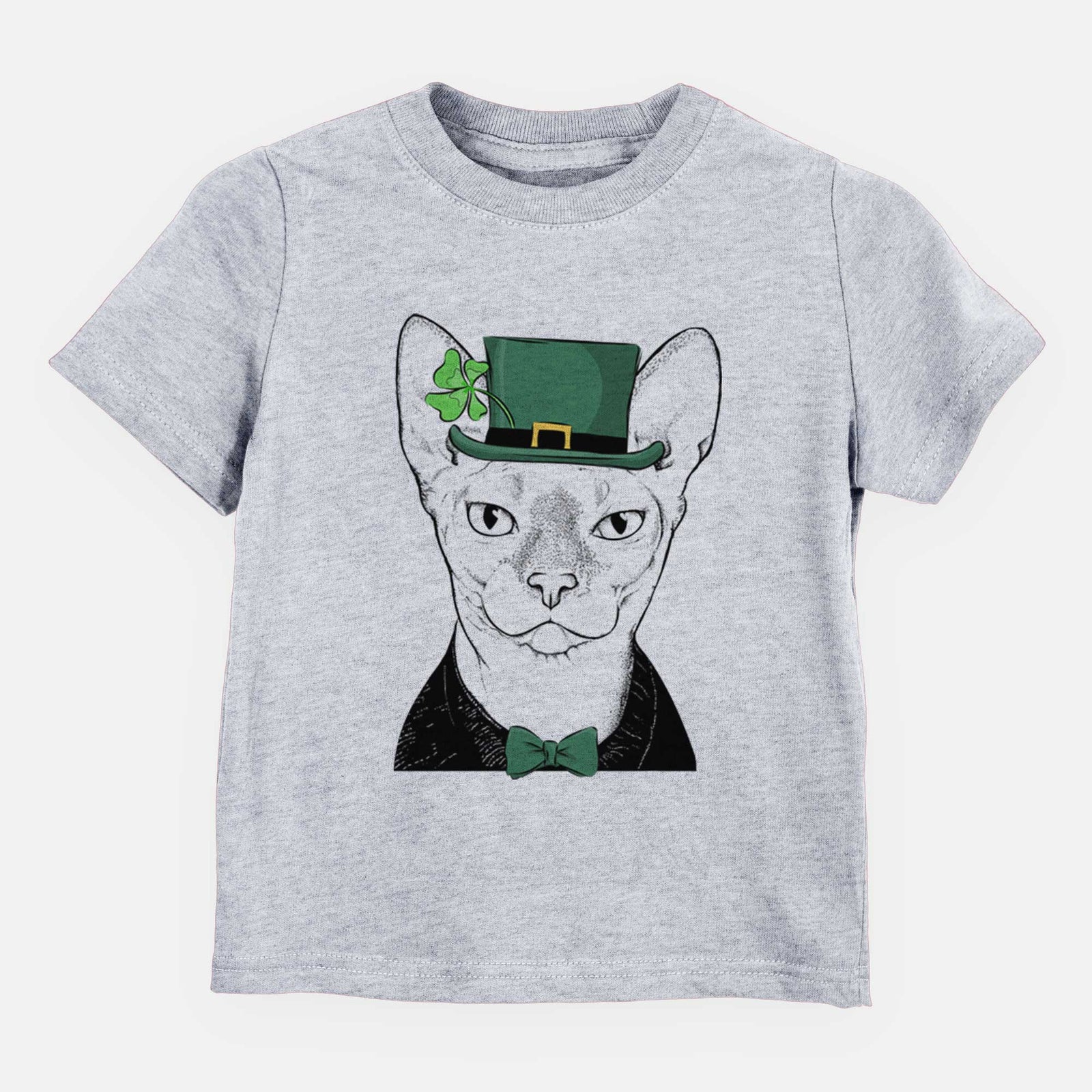 St. Patricks Oliver Watson the Sphynx Cat - Kids/Youth/Toddler Shirt