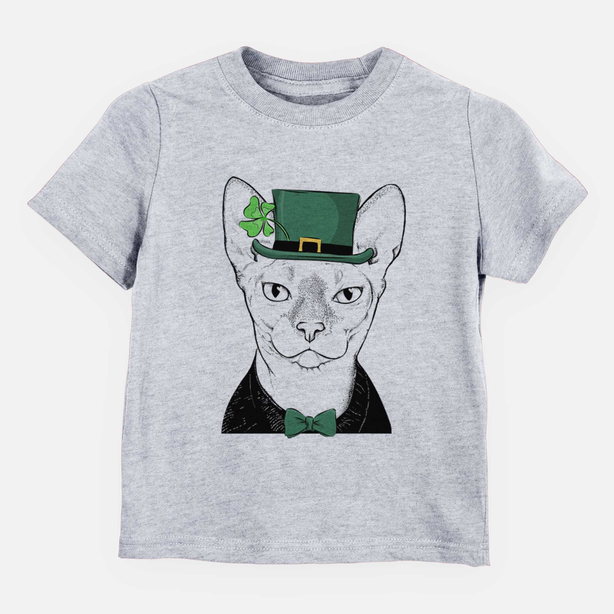 St. Patricks Oliver Watson the Sphynx Cat - Kids/Youth/Toddler Shirt