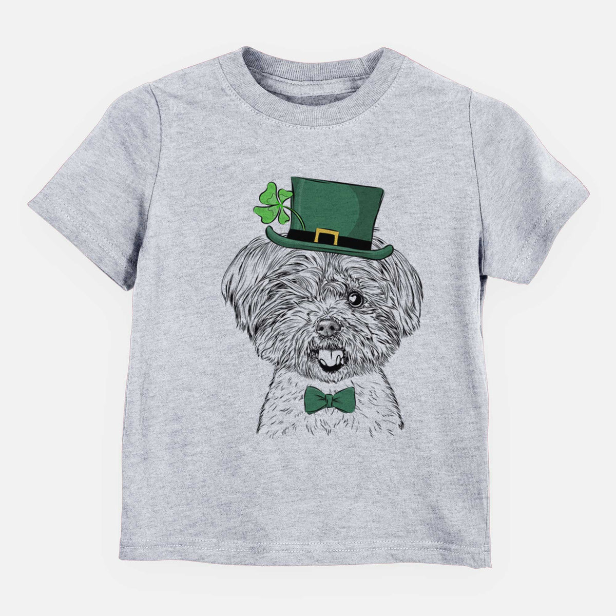 St. Patricks Oliver the Yorkie Mix - Kids/Youth/Toddler Shirt