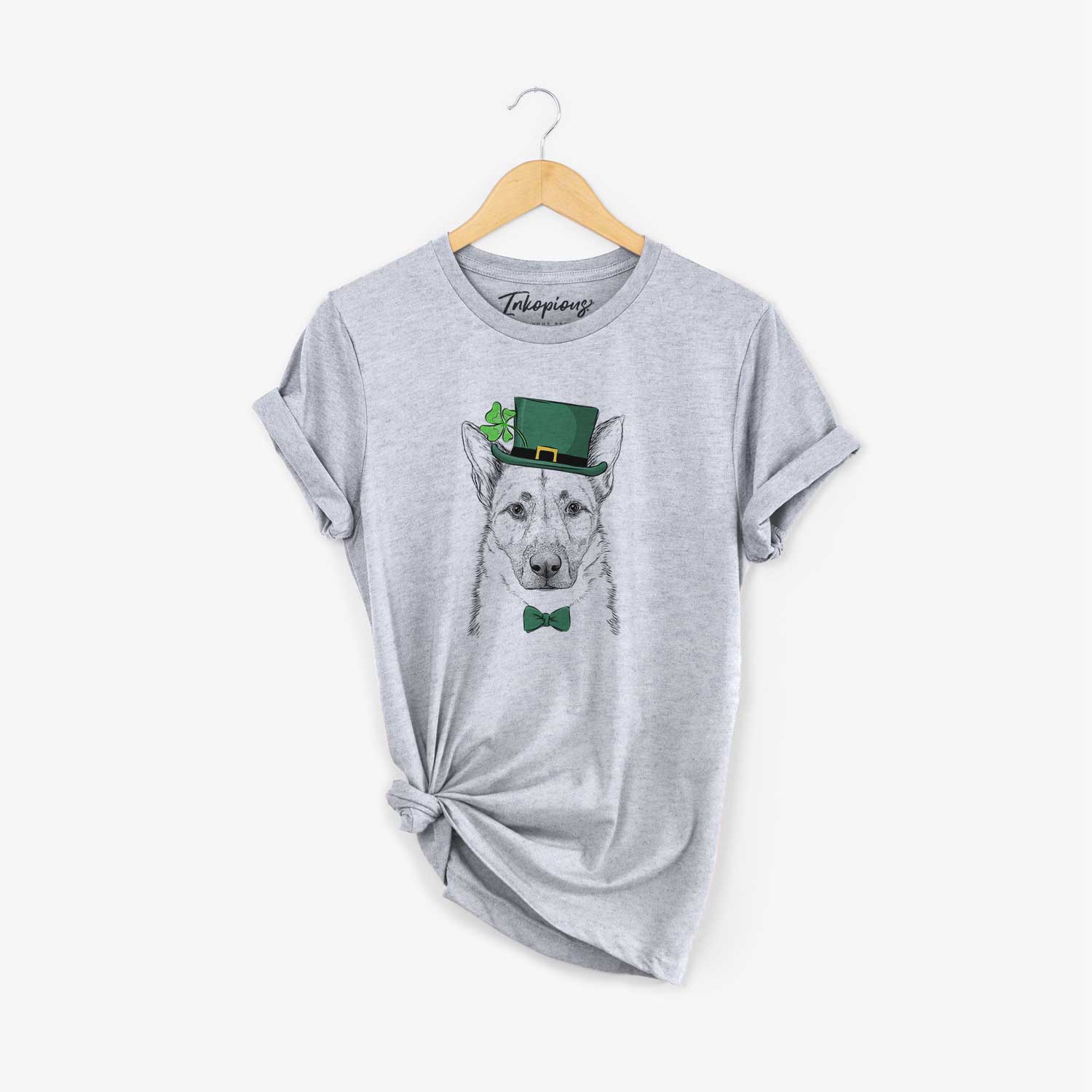 St. Patrick's Oliverno the German Shepherd - Unisex Crewneck