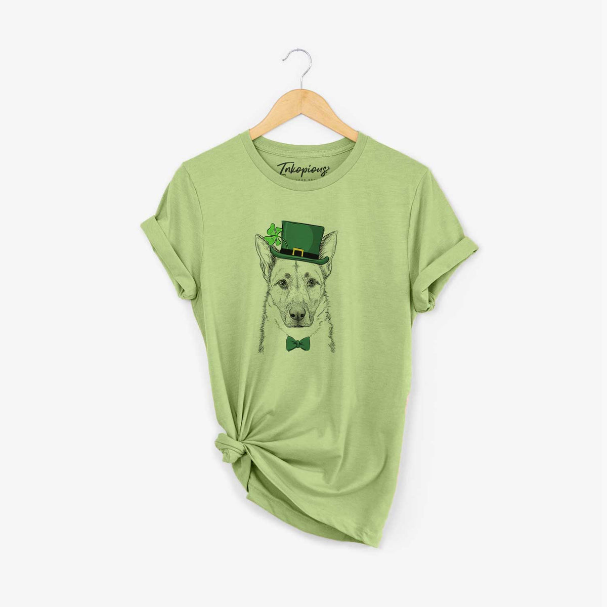 St. Patrick&#39;s Oliverno the German Shepherd - Unisex Crewneck