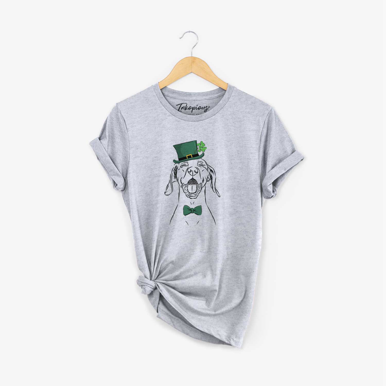 St. Patrick's Ollie the Vizsla - Unisex Crewneck