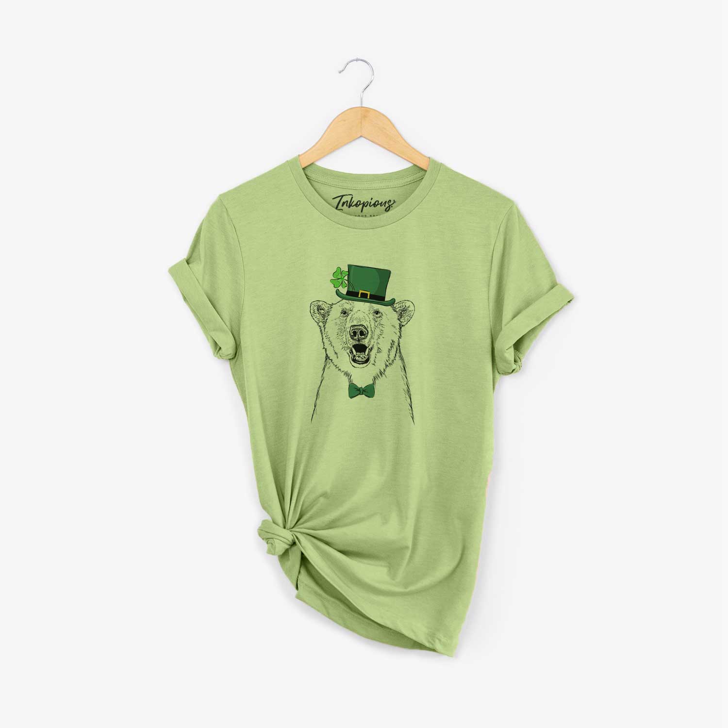 St. Patrick's Oslo the Polar Bear - Unisex Crewneck