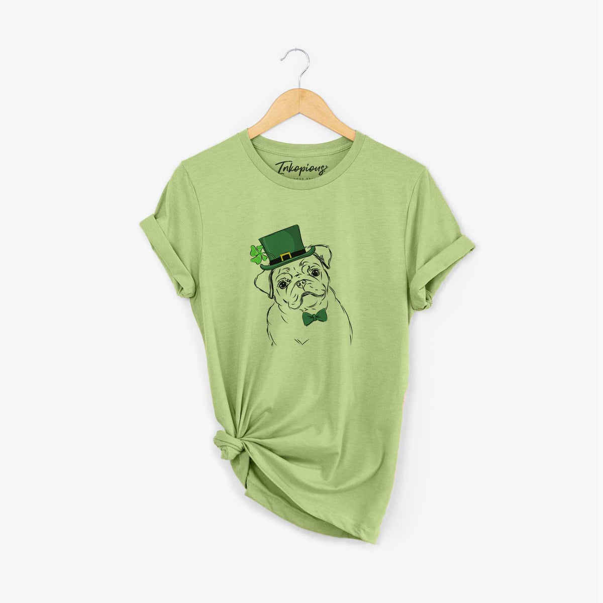 St. Patrick&#39;s Otis the Pug - Unisex Crewneck