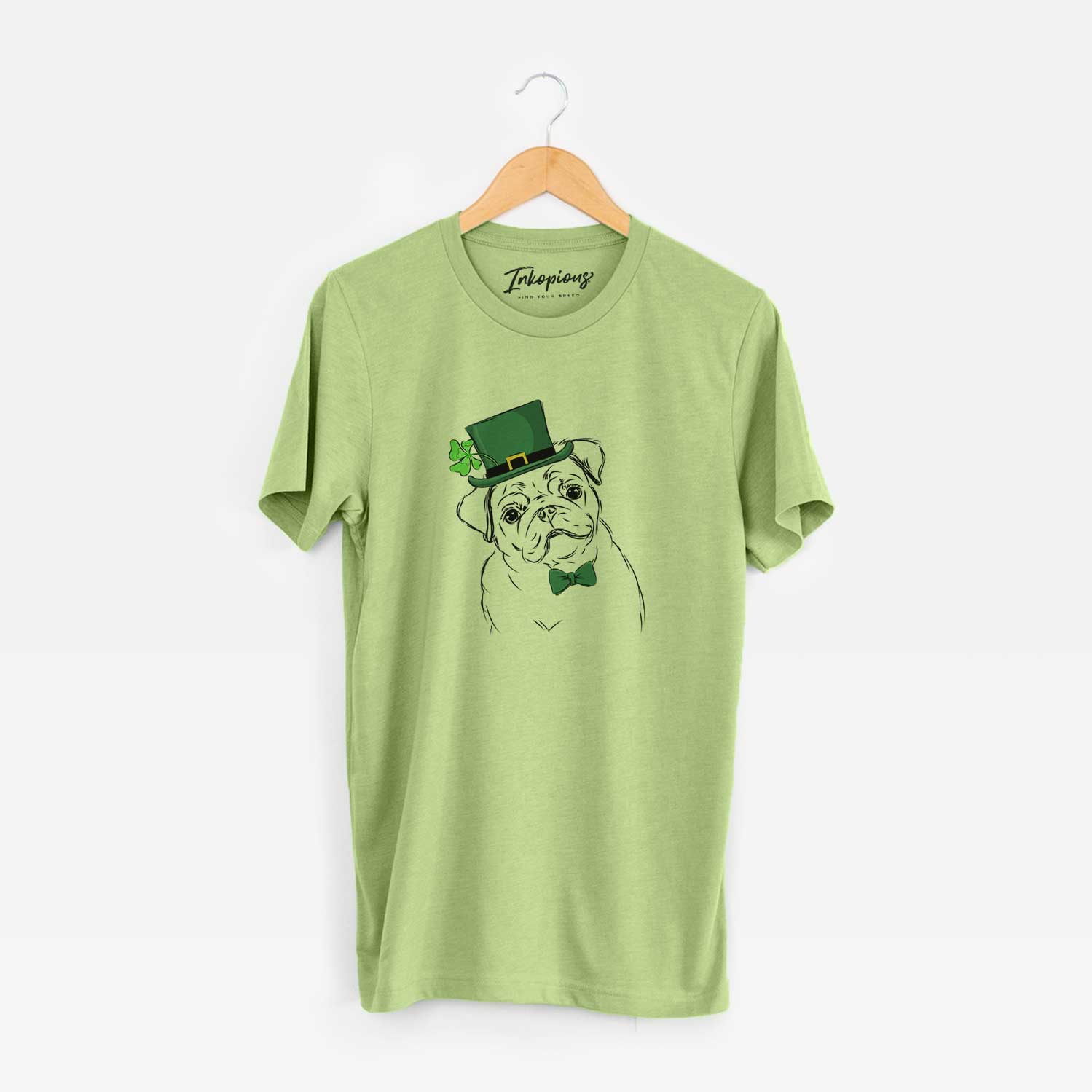 St. Patrick's Otis the Pug - Unisex Crewneck