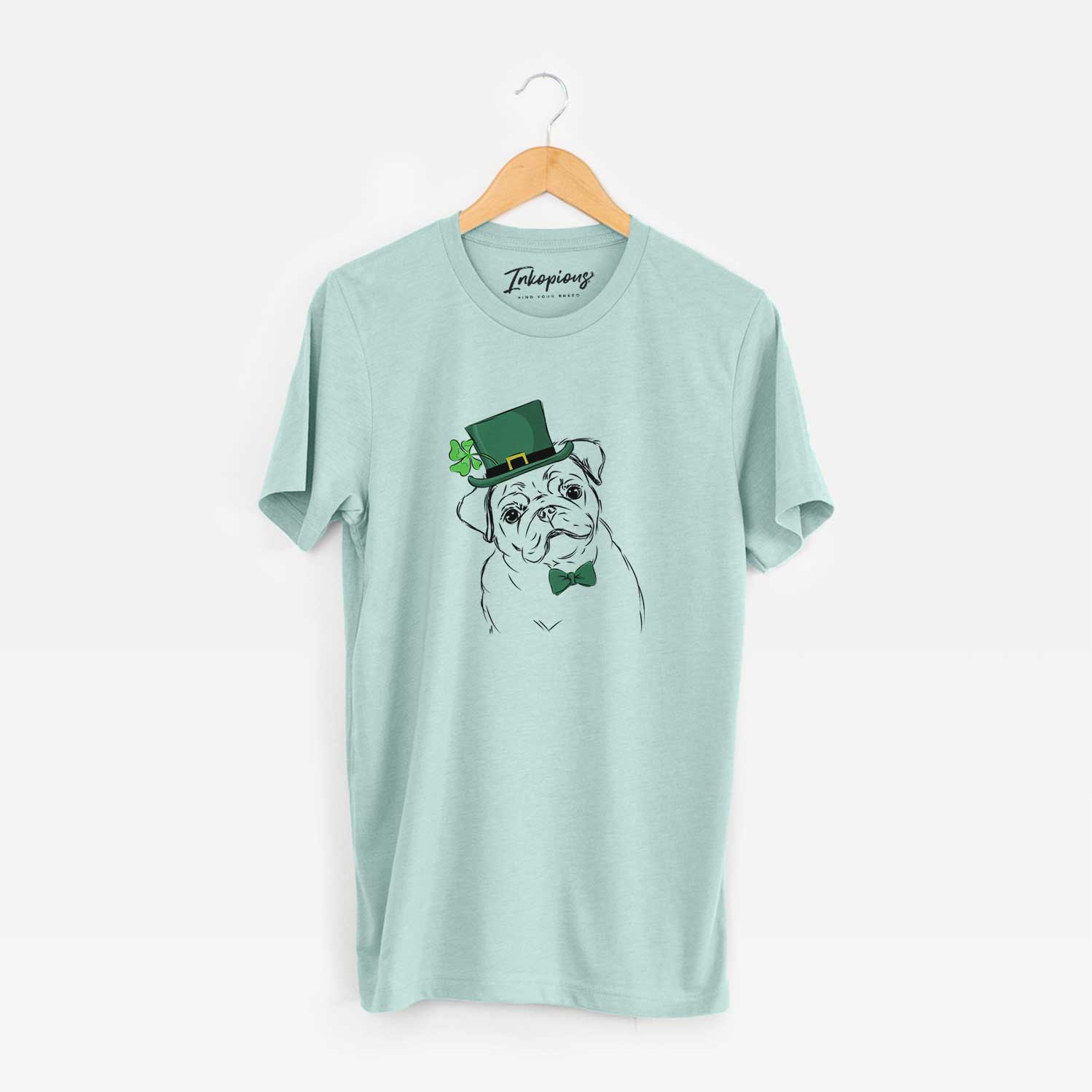 St. Patrick's Otis the Pug - Unisex Crewneck