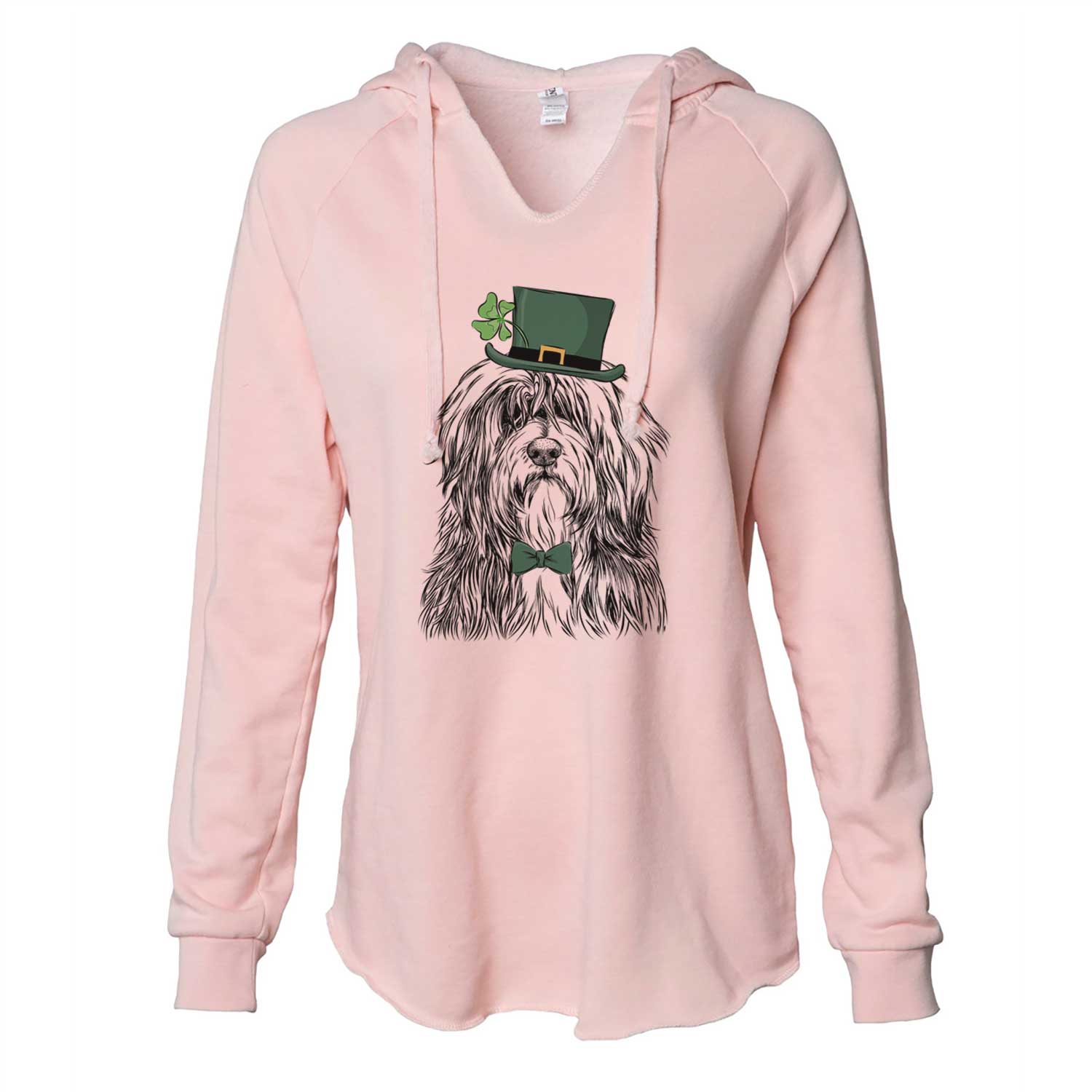 St. Patrick's Otto the Polish Lowland Sheepdog - Cali Wave Hooded Sweatshirt