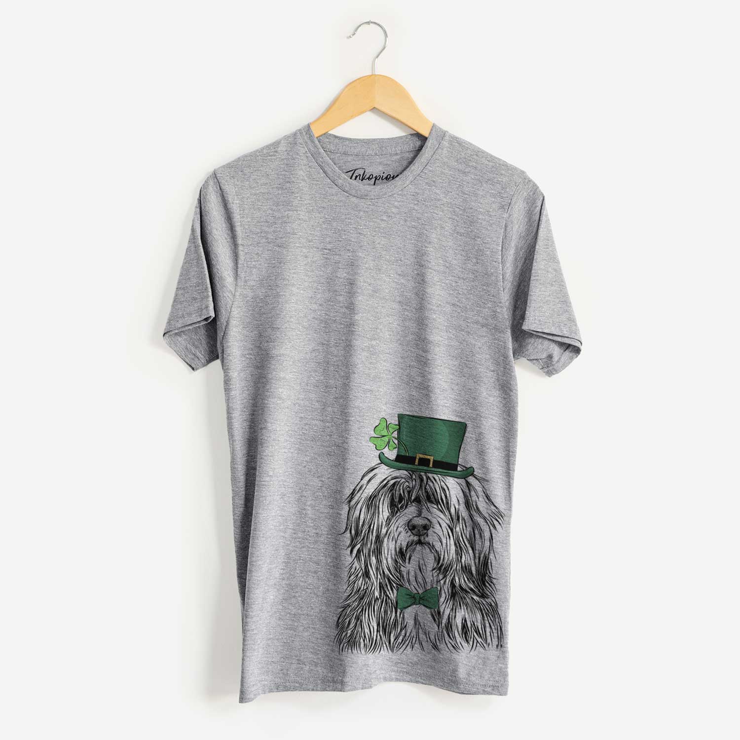 St. Patrick's Otto the Polish Lowland Sheepdog - Unisex Crewneck