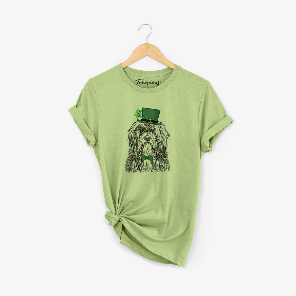 St. Patrick&#39;s Otto the Polish Lowland Sheepdog - Unisex Crewneck