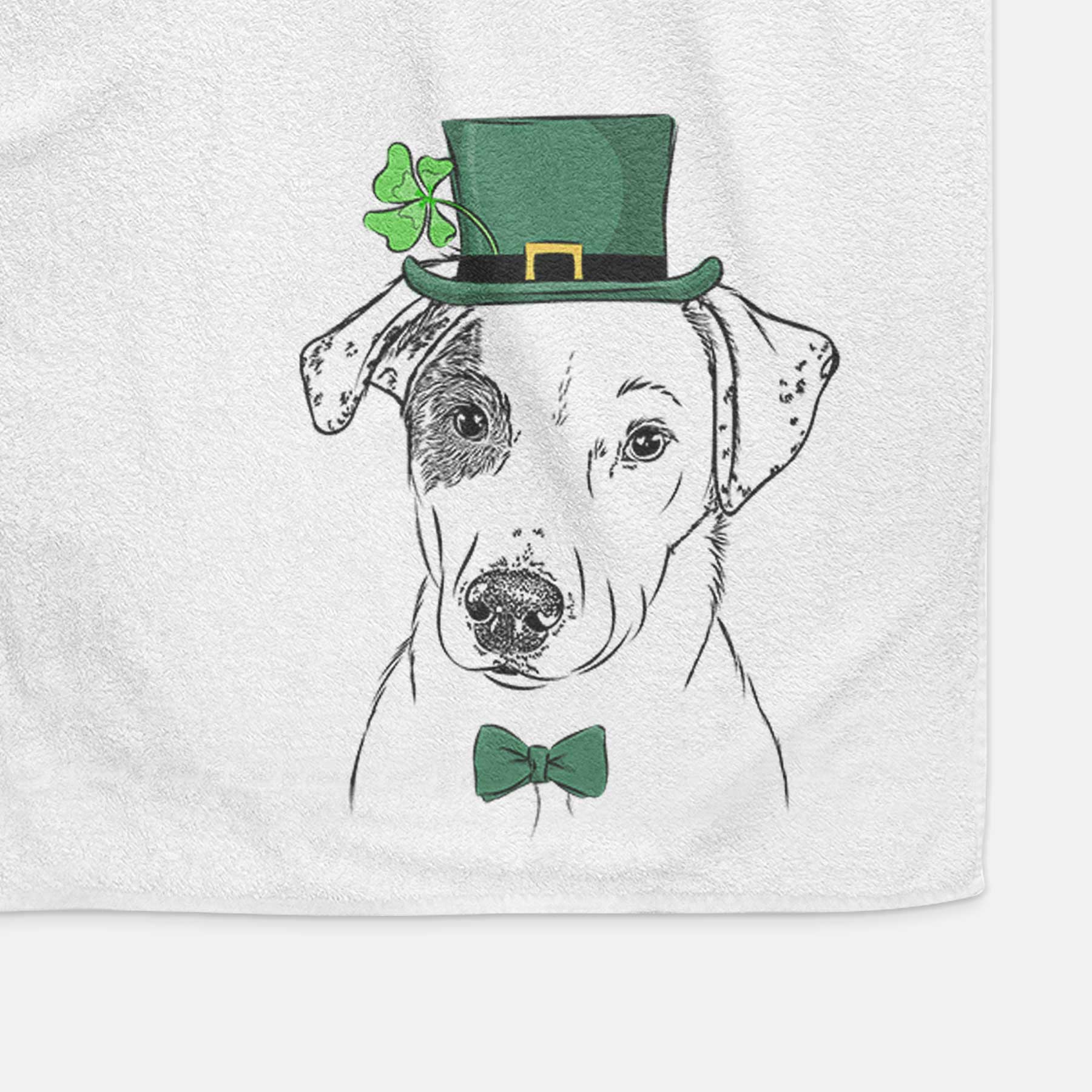 P-Pie the Mixed Breed Decorative Hand Towel