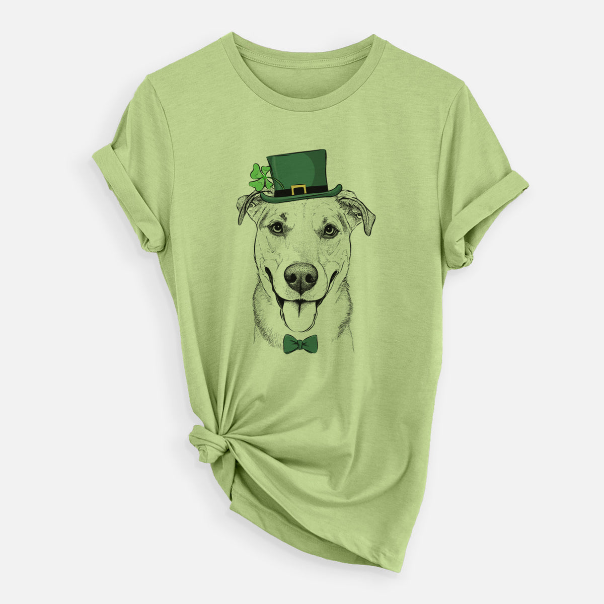 St. Patrick&#39;s Padre the Pitbull Mix - Unisex Crewneck