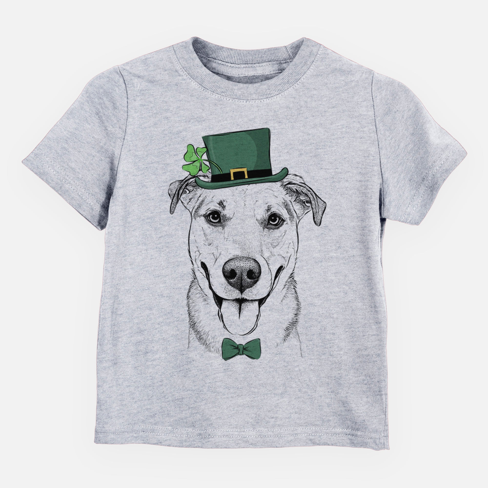 St. Patricks Padre the Pitbull Mix - Kids/Youth/Toddler Shirt