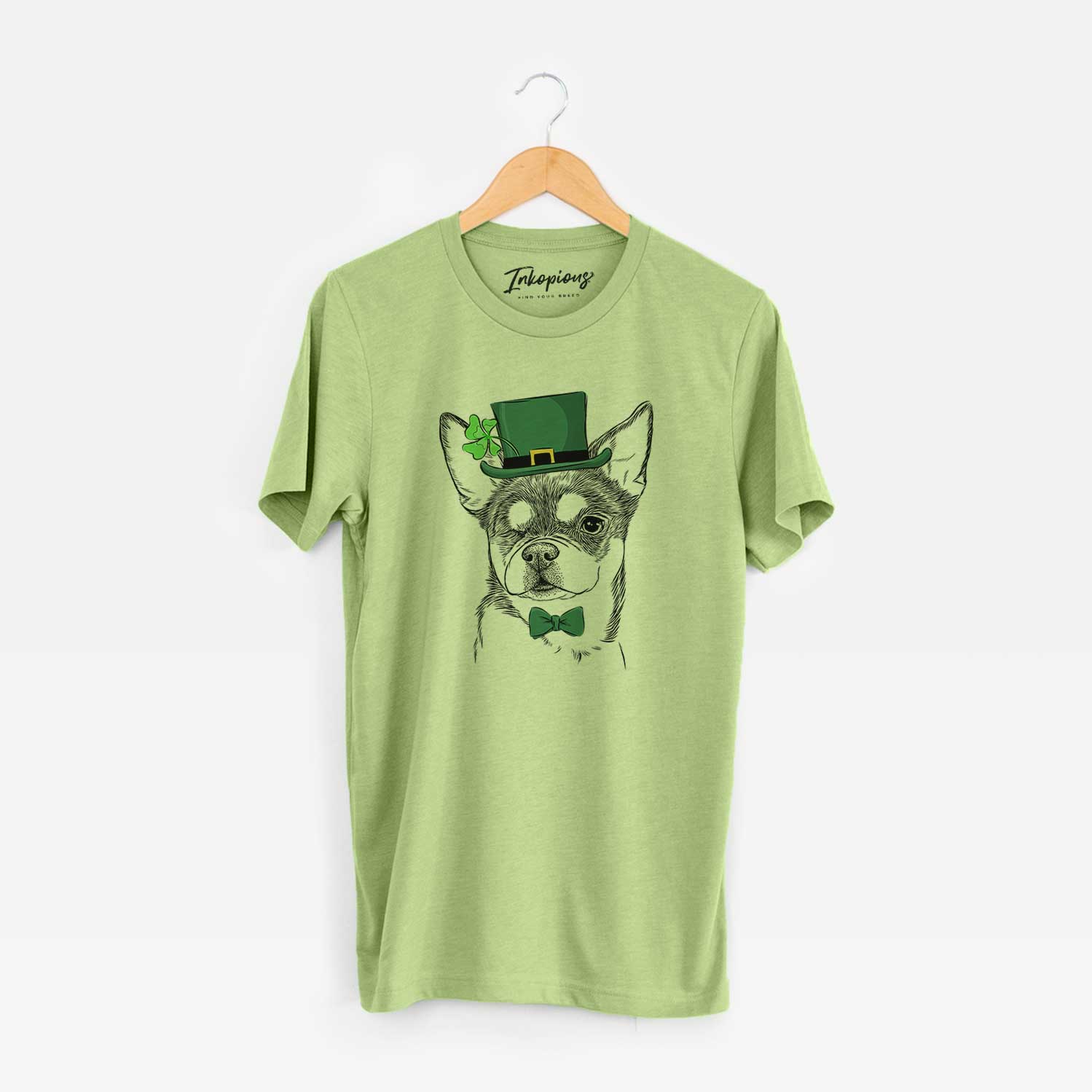 St. Patrick's Paris the Chihuahua - Unisex Crewneck