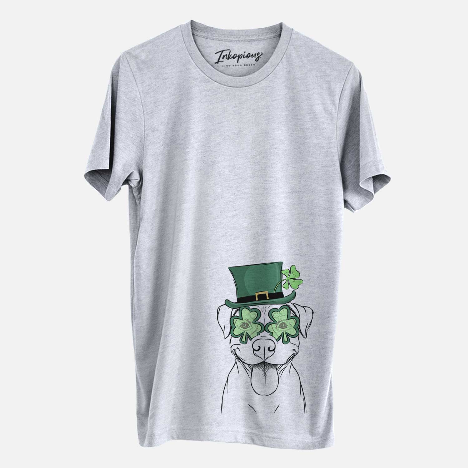 St. Patrick's Parker the Pitbull - Unisex Crewneck