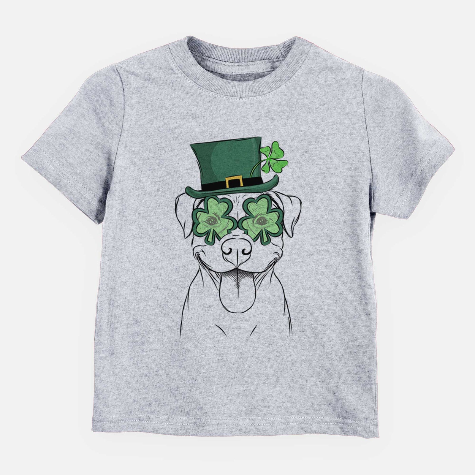 St. Patricks Parker the Pitbull - Kids/Youth/Toddler Shirt