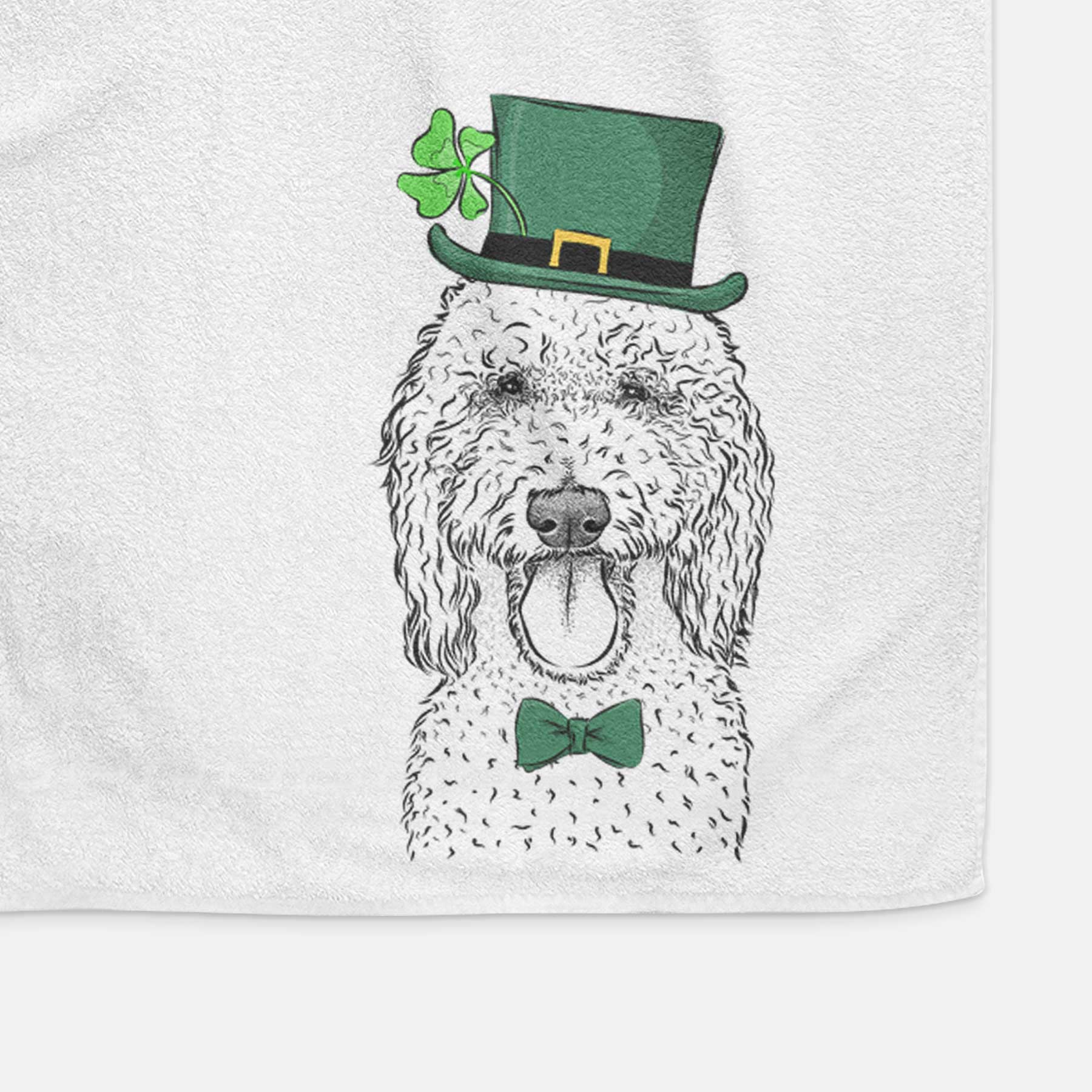 Pavlov the Goldendoodle Decorative Hand Towel