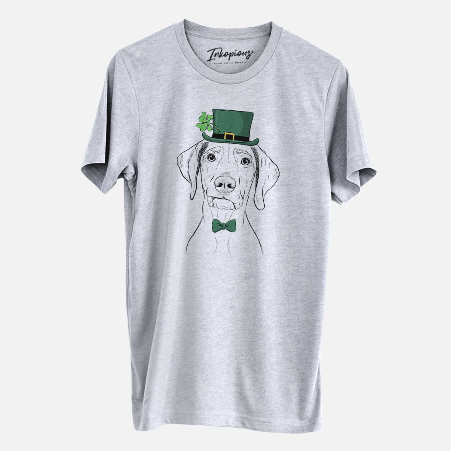 St. Patrick's Pawley the Vizsla - Unisex Crewneck