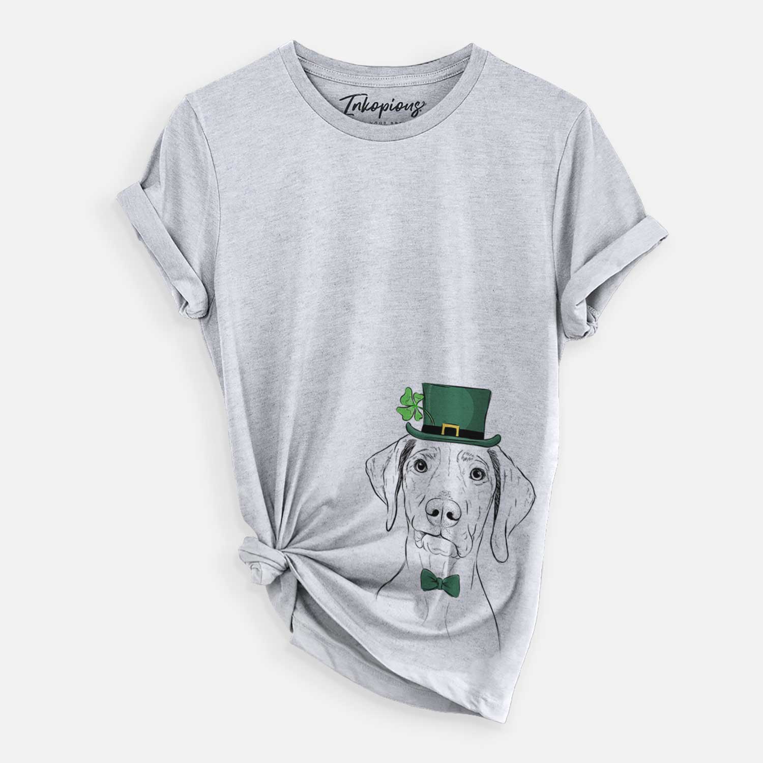 St. Patrick's Pawley the Vizsla - Unisex Crewneck