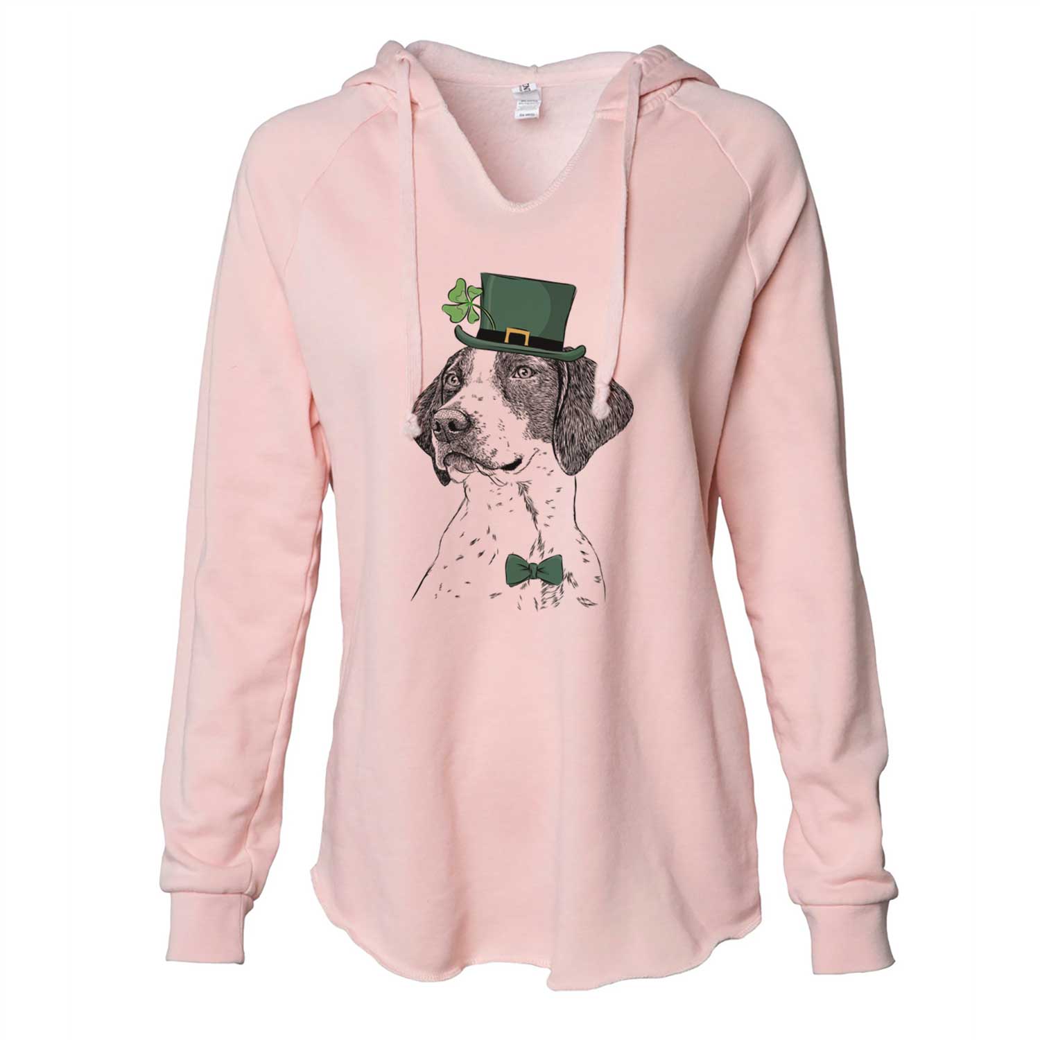 St. Patrick's Payton the Mixed Breed - Cali Wave Hooded Sweatshirt