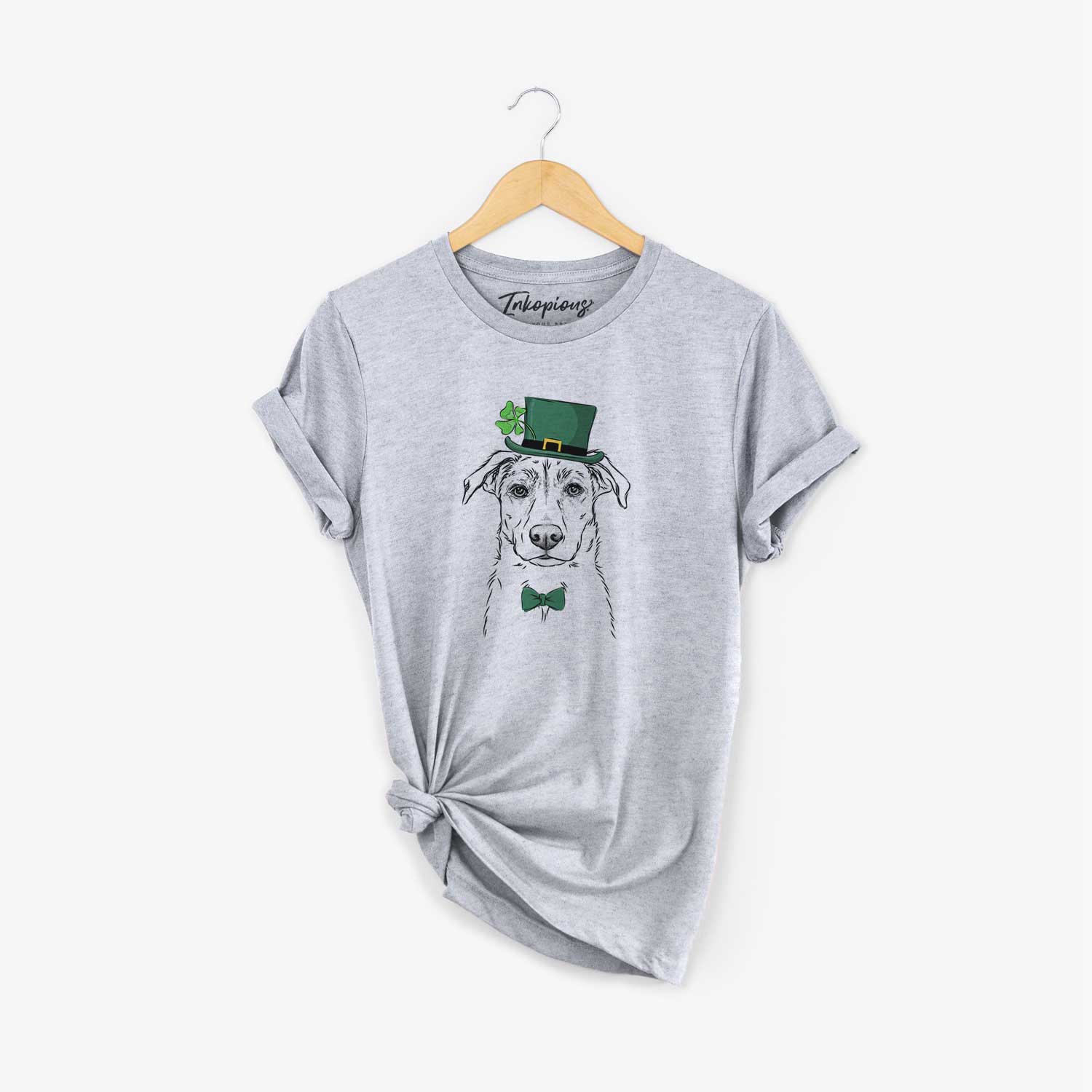 St. Patrick's Peanut the Lab Mix - Unisex Crewneck