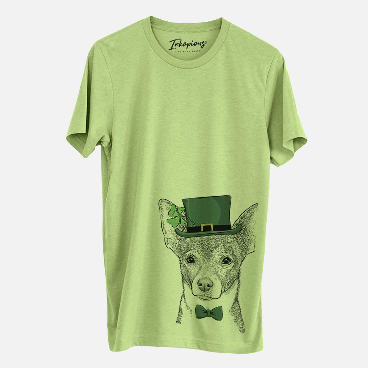 St. Patrick's Peanut the Chihuahua - Unisex Crewneck