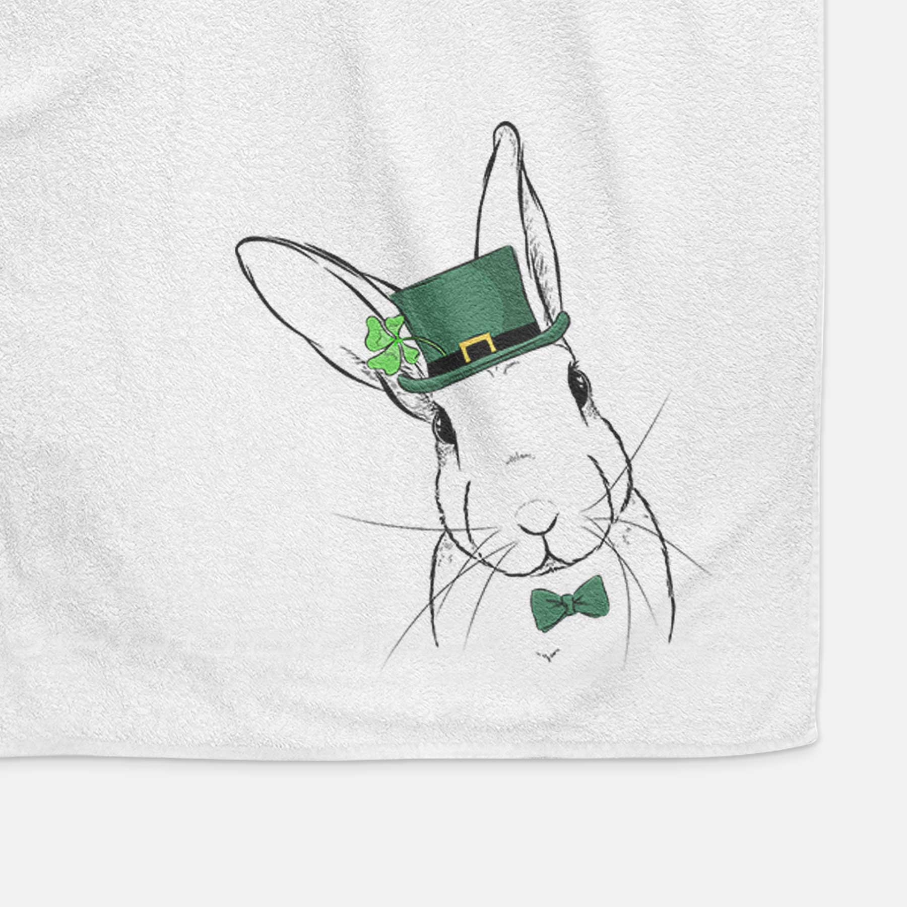 Penny the Belgian Hare Decorative Hand Towel