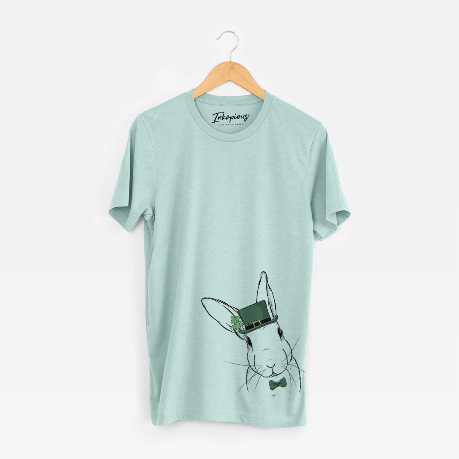 St. Patrick's Penny the Belgian Hare - Unisex Crewneck