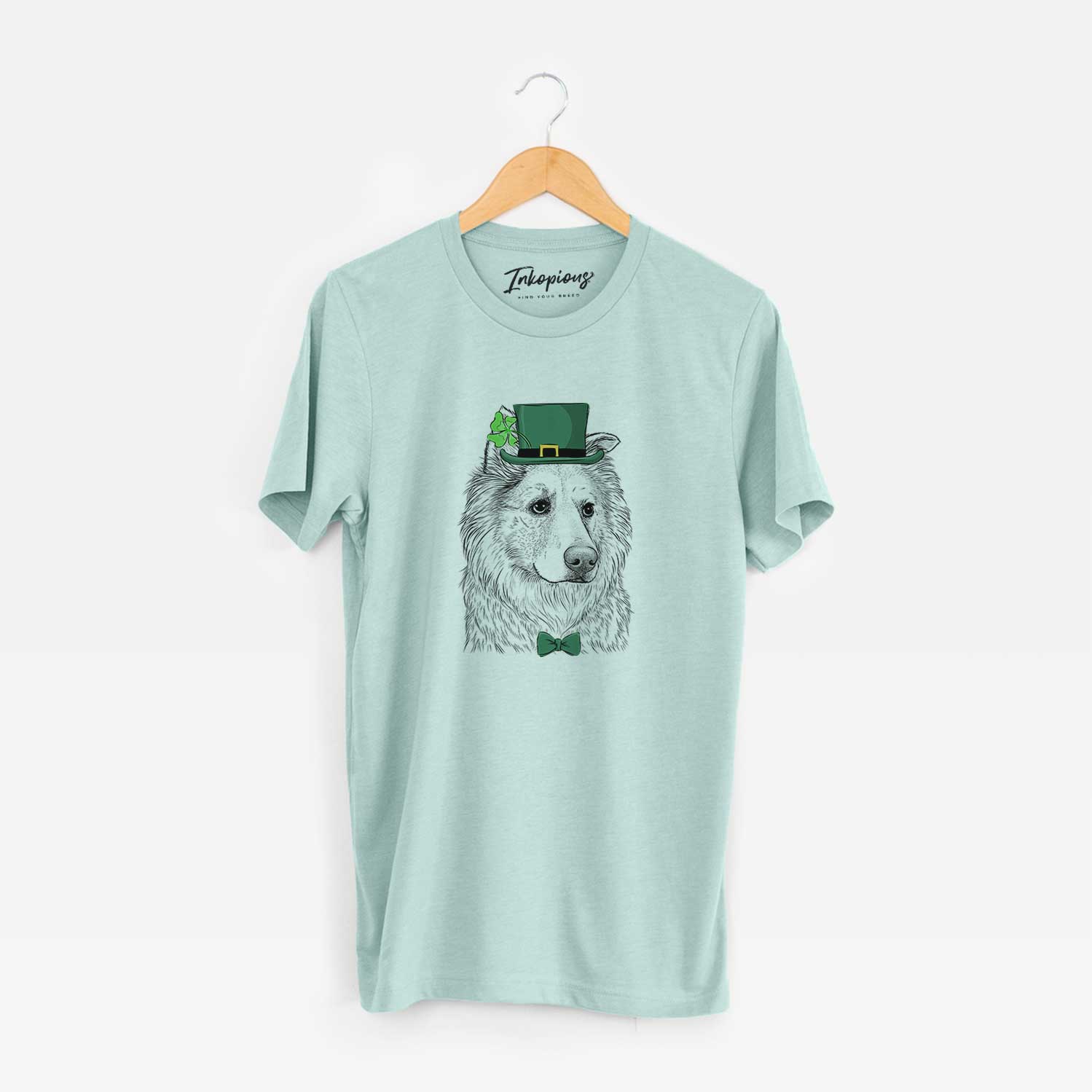 St. Patrick's Penny the Chow Mix - Unisex Crewneck