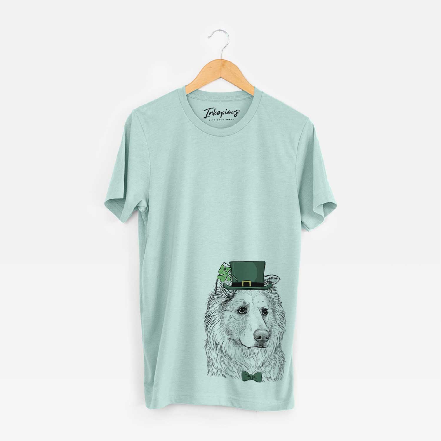 St. Patrick's Penny the Chow Mix - Unisex Crewneck