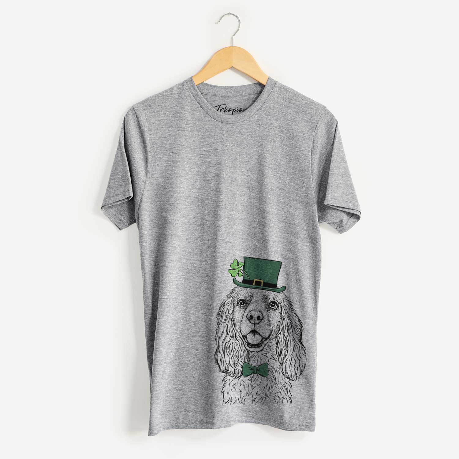 St. Patrick's Perry the Cockalier - Unisex Crewneck