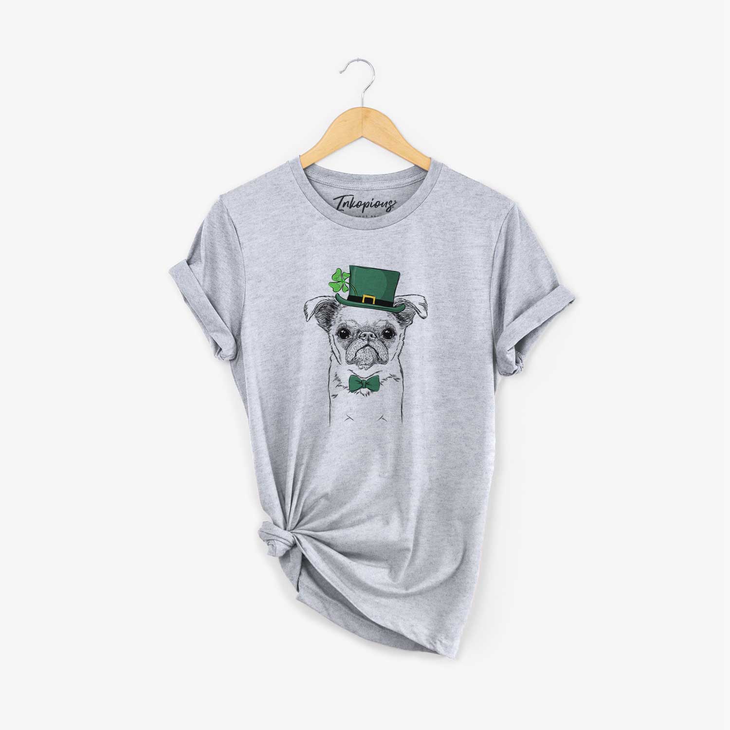 St. Patrick's Petit Penny the Brussels Griffon - Unisex Crewneck