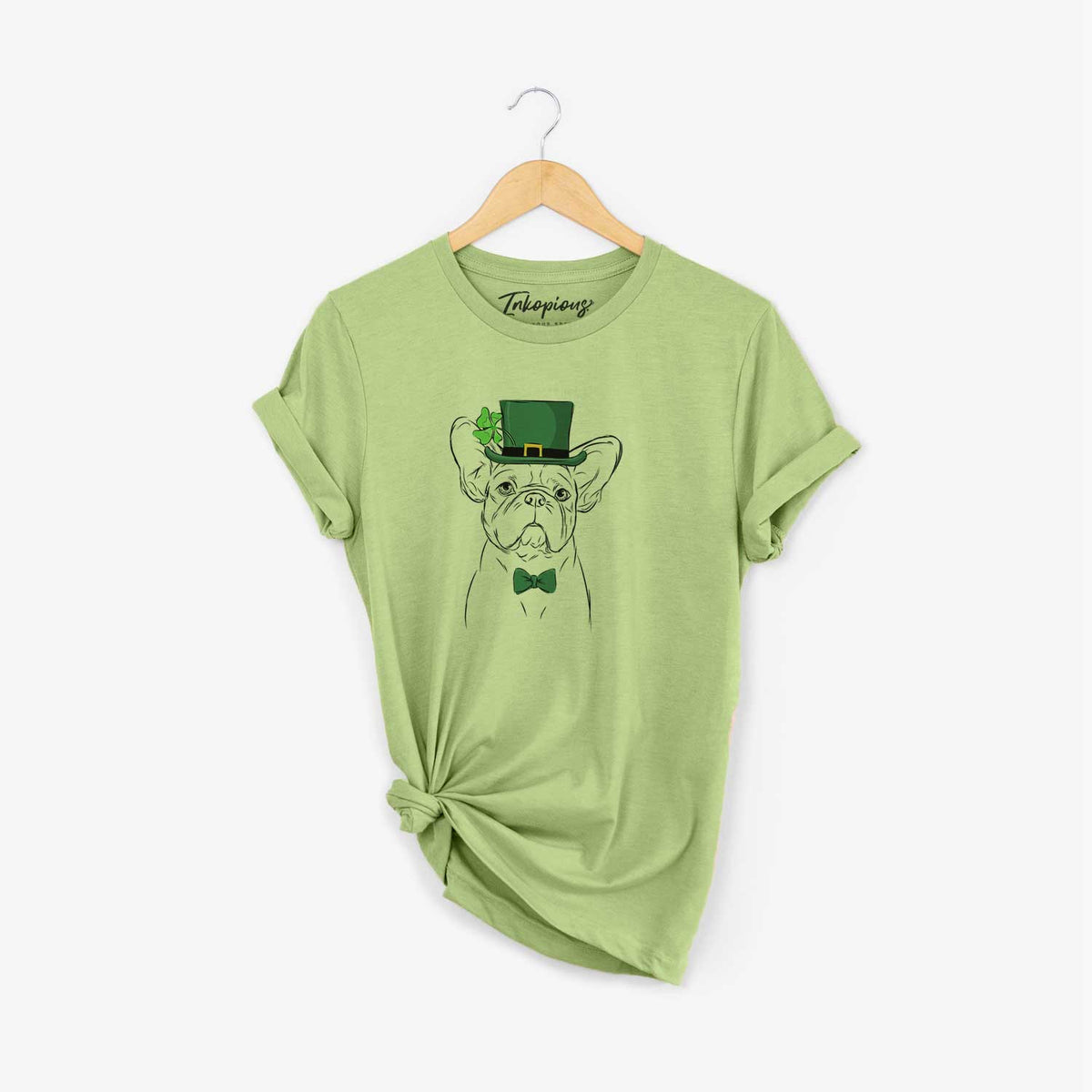 St. Patrick&#39;s Pierre the French Bulldog - Unisex Crewneck