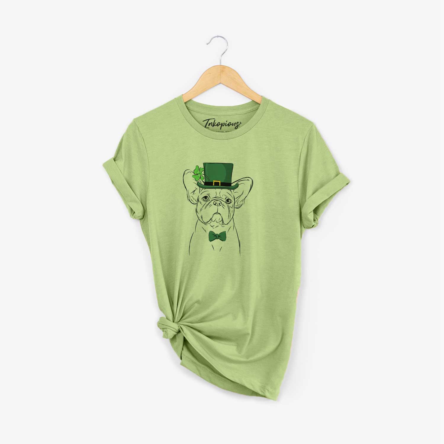 St. Patrick's Pierre the French Bulldog - Unisex Crewneck